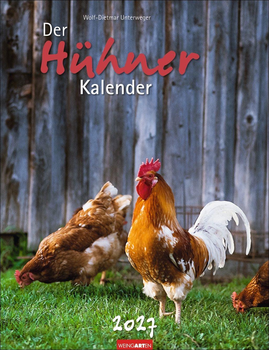 Vorderes Coverbild Der Hühnerkalender 2027