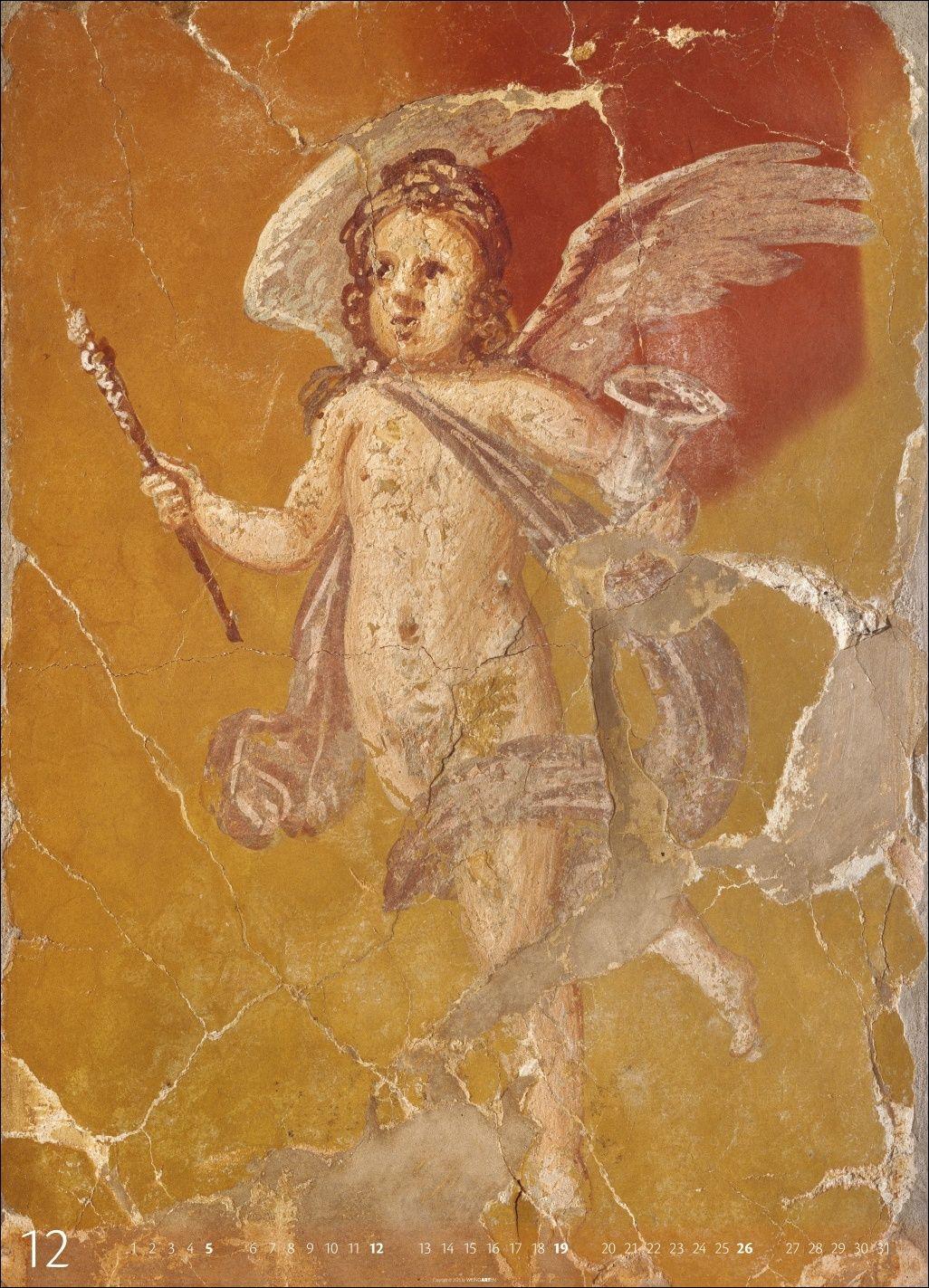 Beispielinhalt (Bild) Römische Fresken Kalender 2027