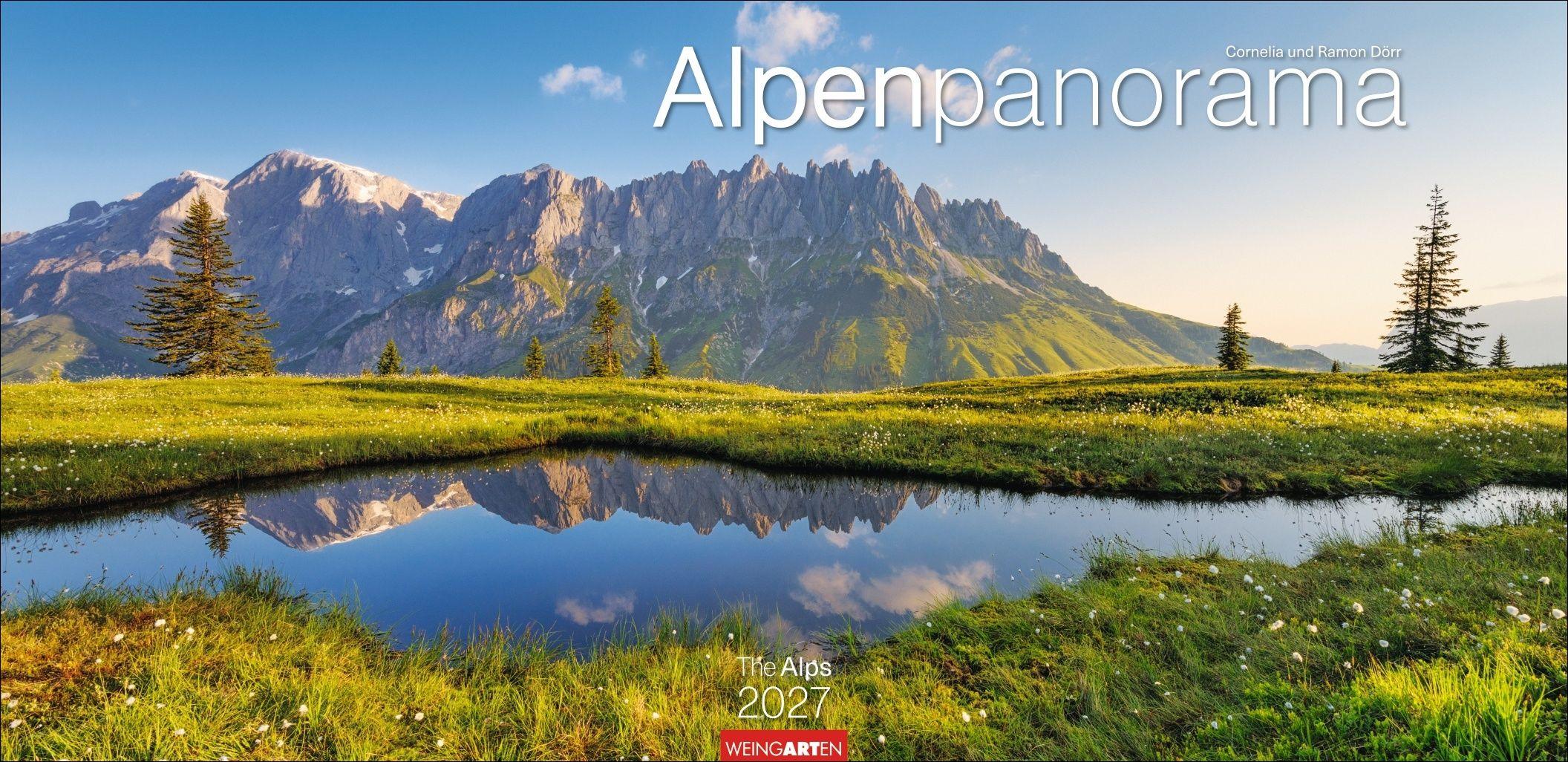 Vorderes Coverbild Alpenpanorama Kalender 2027