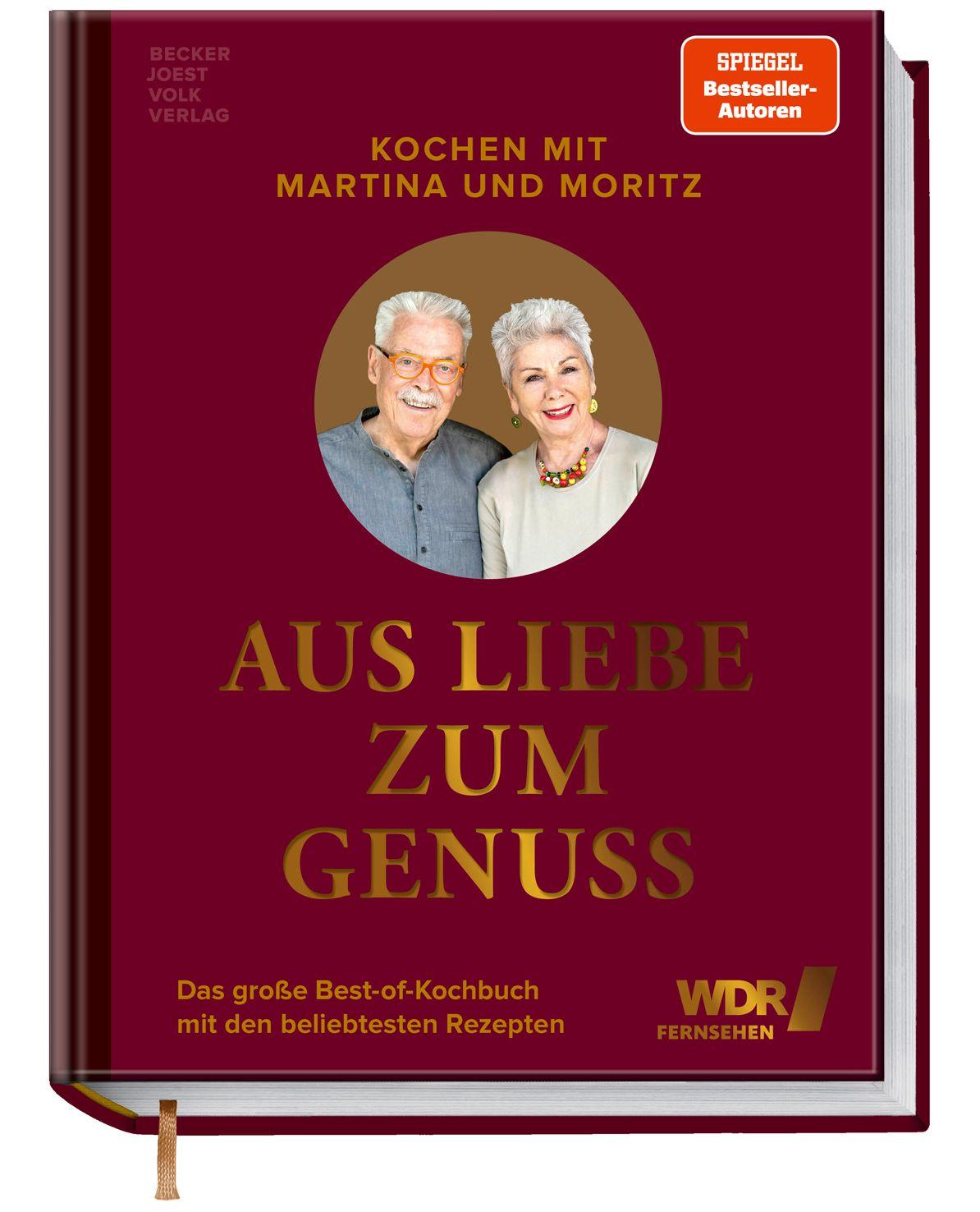 Vorderes Coverbild Kochen mit Martina und Moritz - Aus Liebe zum Genuss