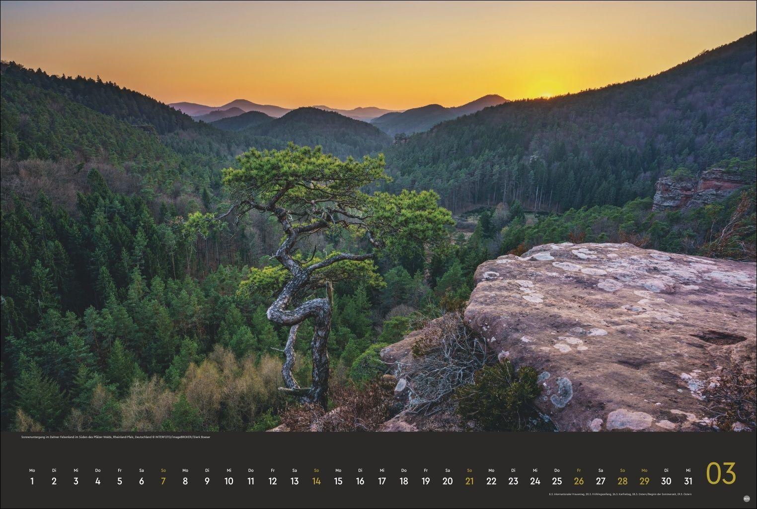 Beispielinhalt (Bild) Horizonte Kalender 2027