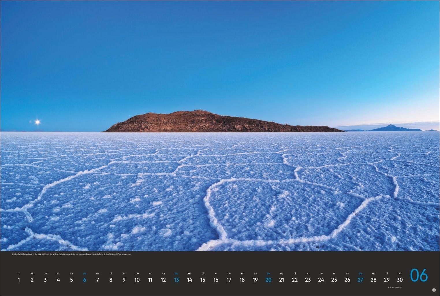 Beispielinhalt (Bild) Horizonte Kalender 2027