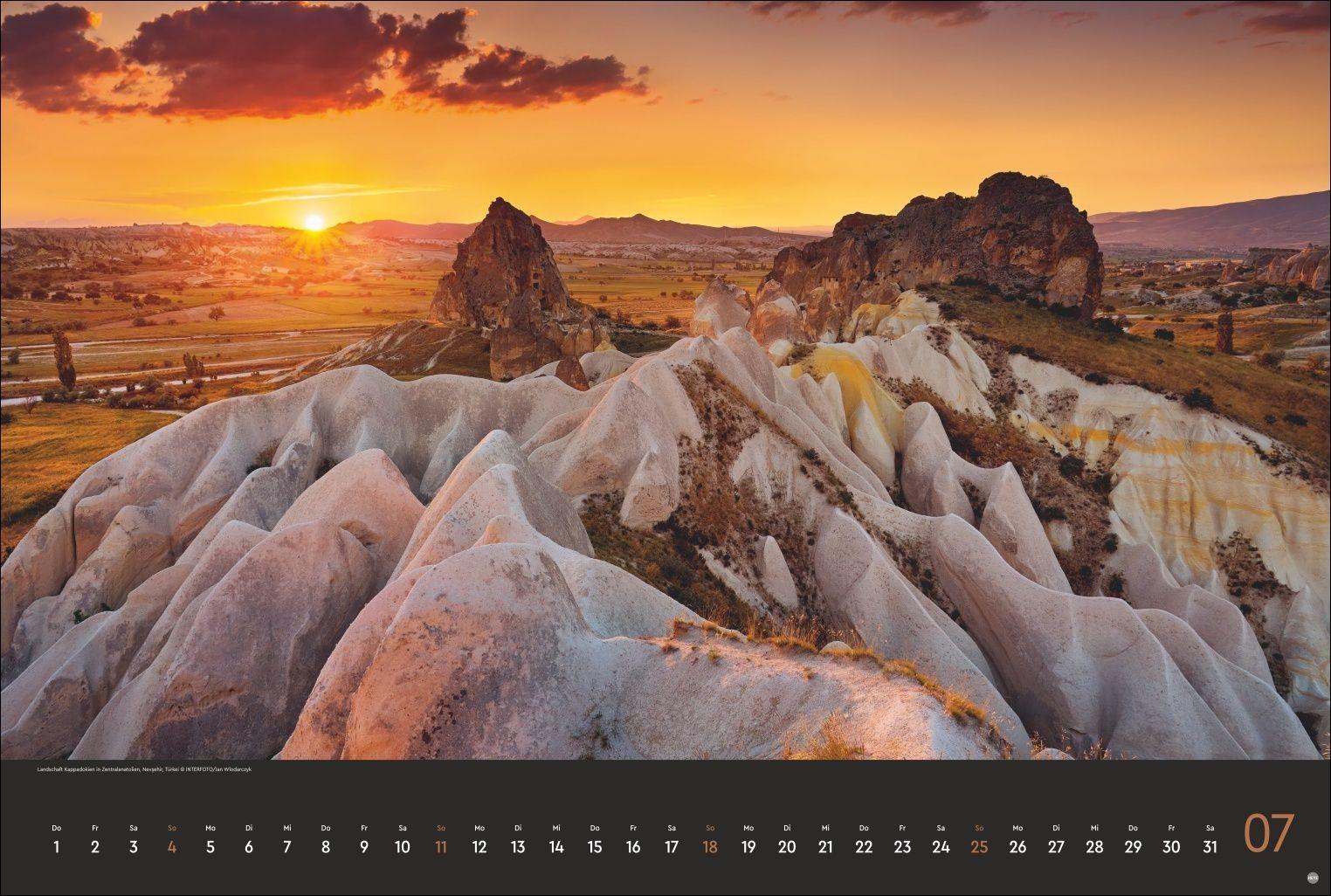 Beispielinhalt (Bild) Horizonte Kalender 2027