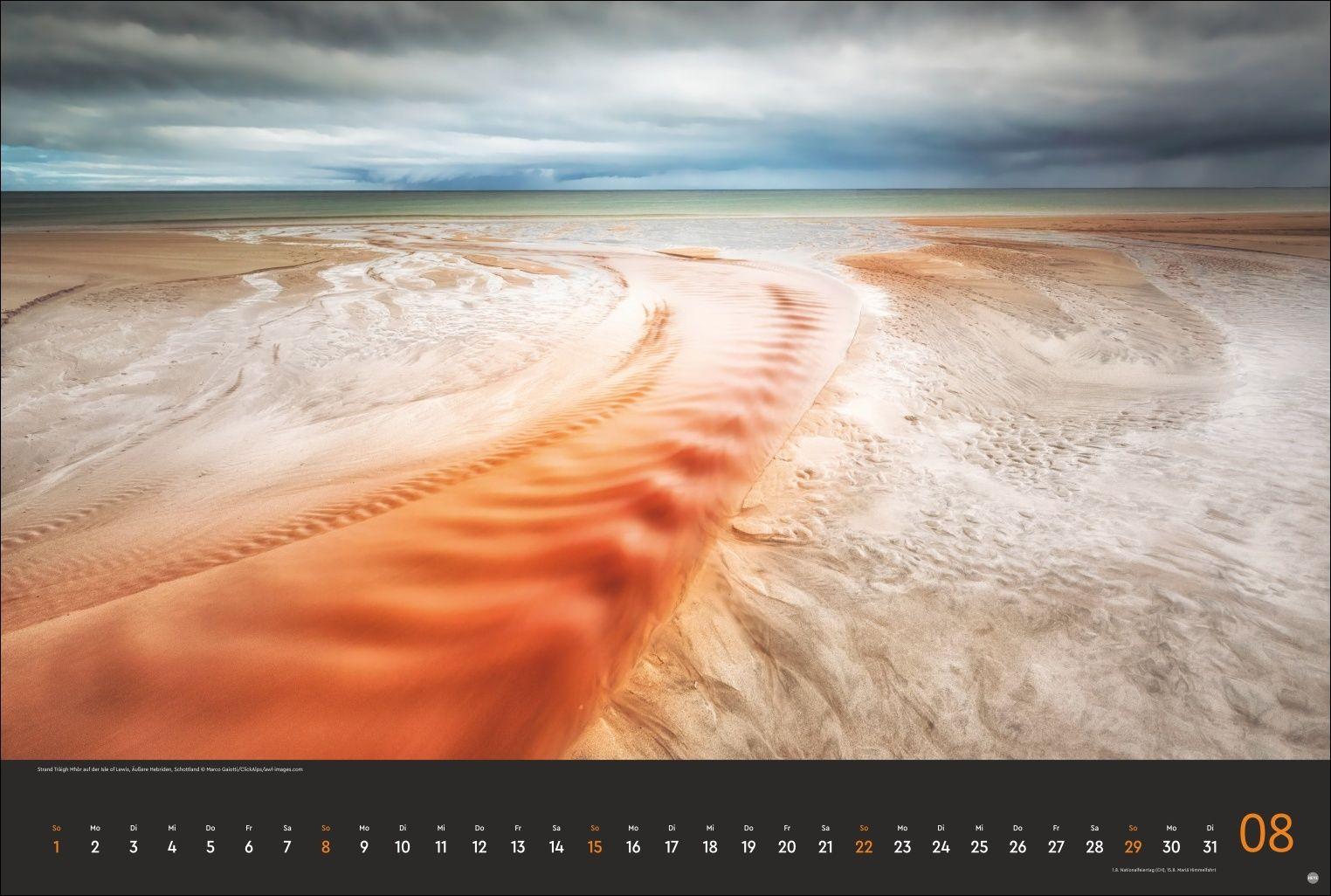 Beispielinhalt (Bild) Horizonte Kalender 2027