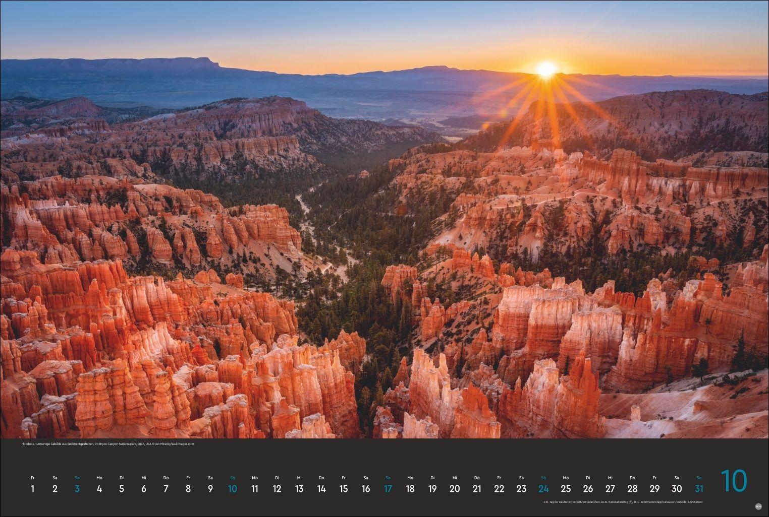 Beispielinhalt (Bild) Horizonte Kalender 2027