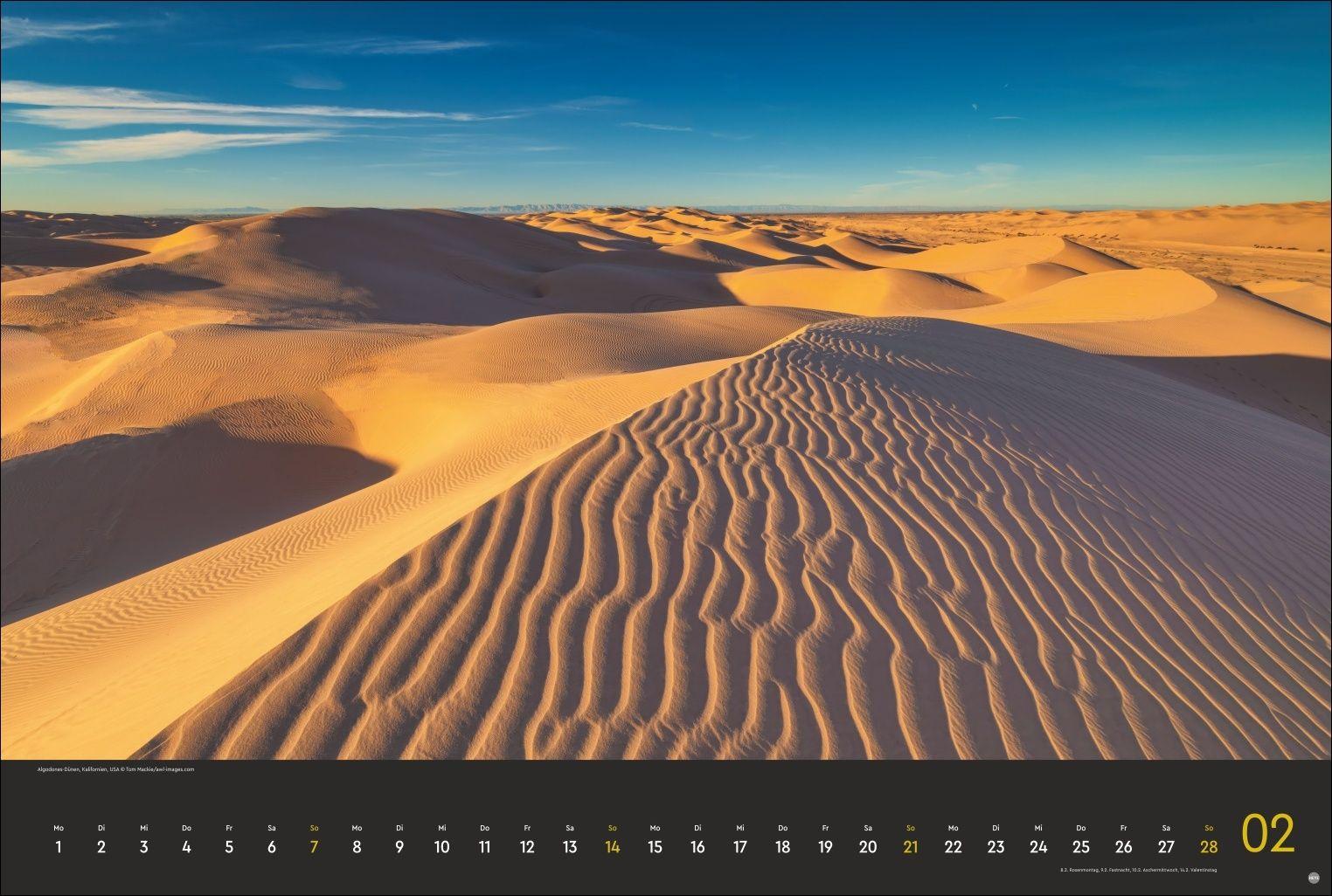 Beispielinhalt (Bild) Horizonte Kalender 2027