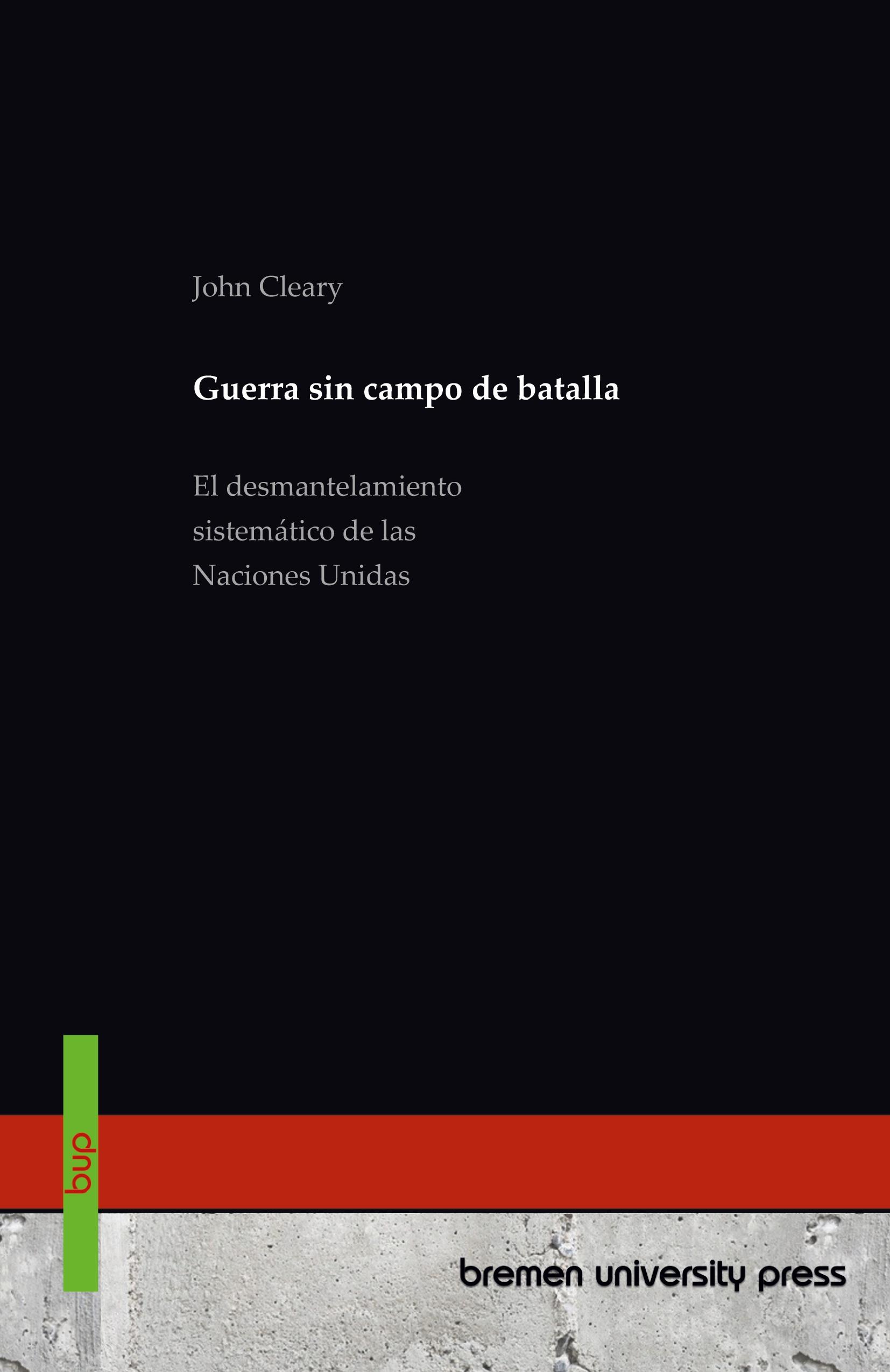 Vorderes Coverbild Guerra sin campo de batalla