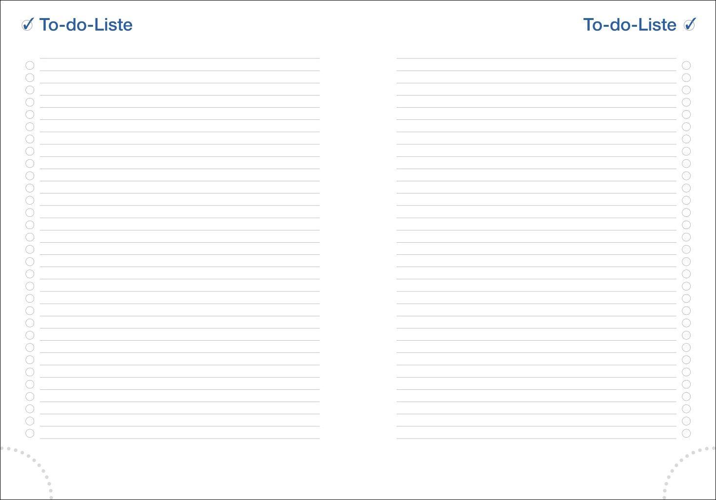 Beispielinhalt (Bild) Tages-Cheftimer A6, petrol 2027