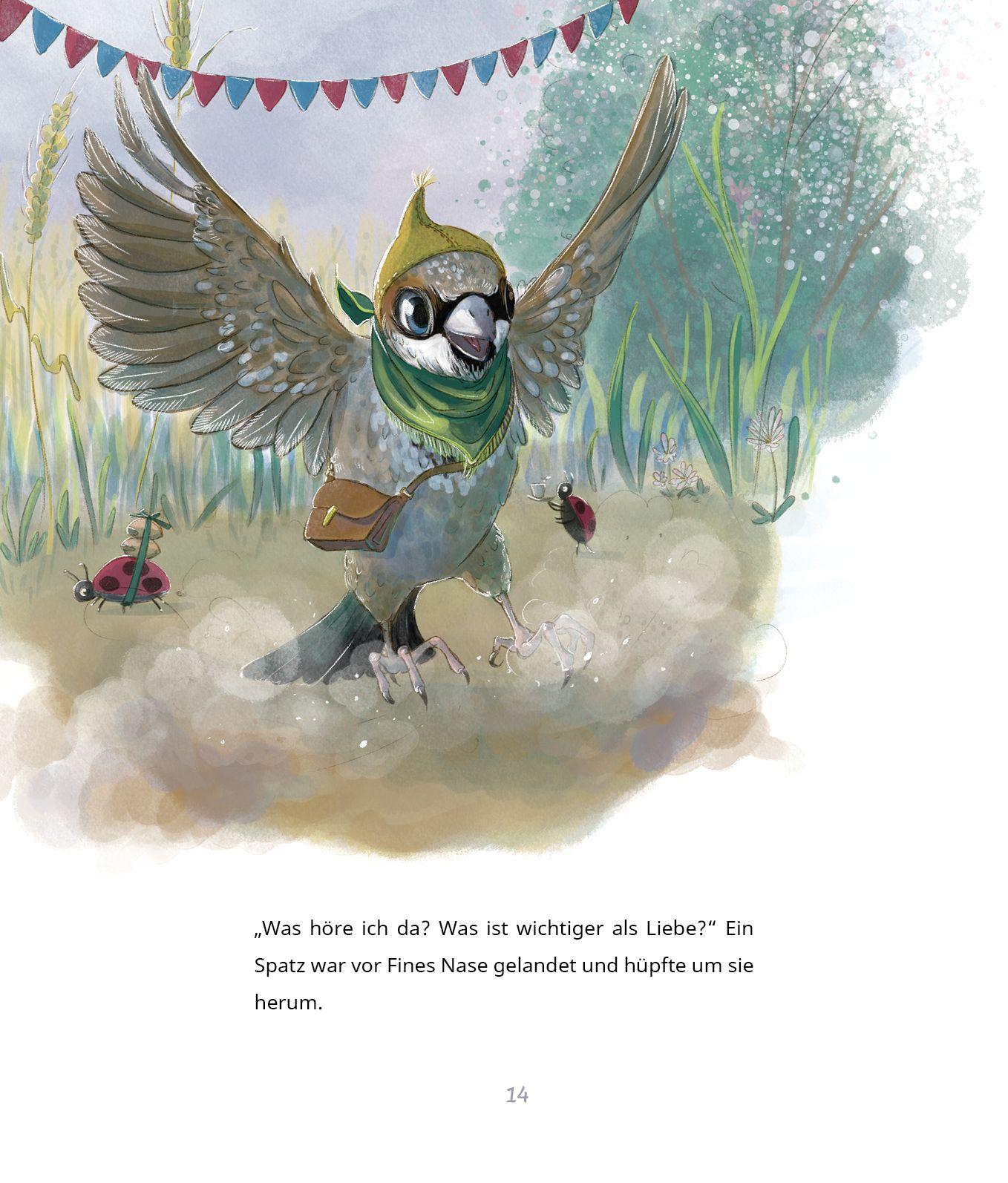 Beispielinhalt (Bild) Fine und die Linden