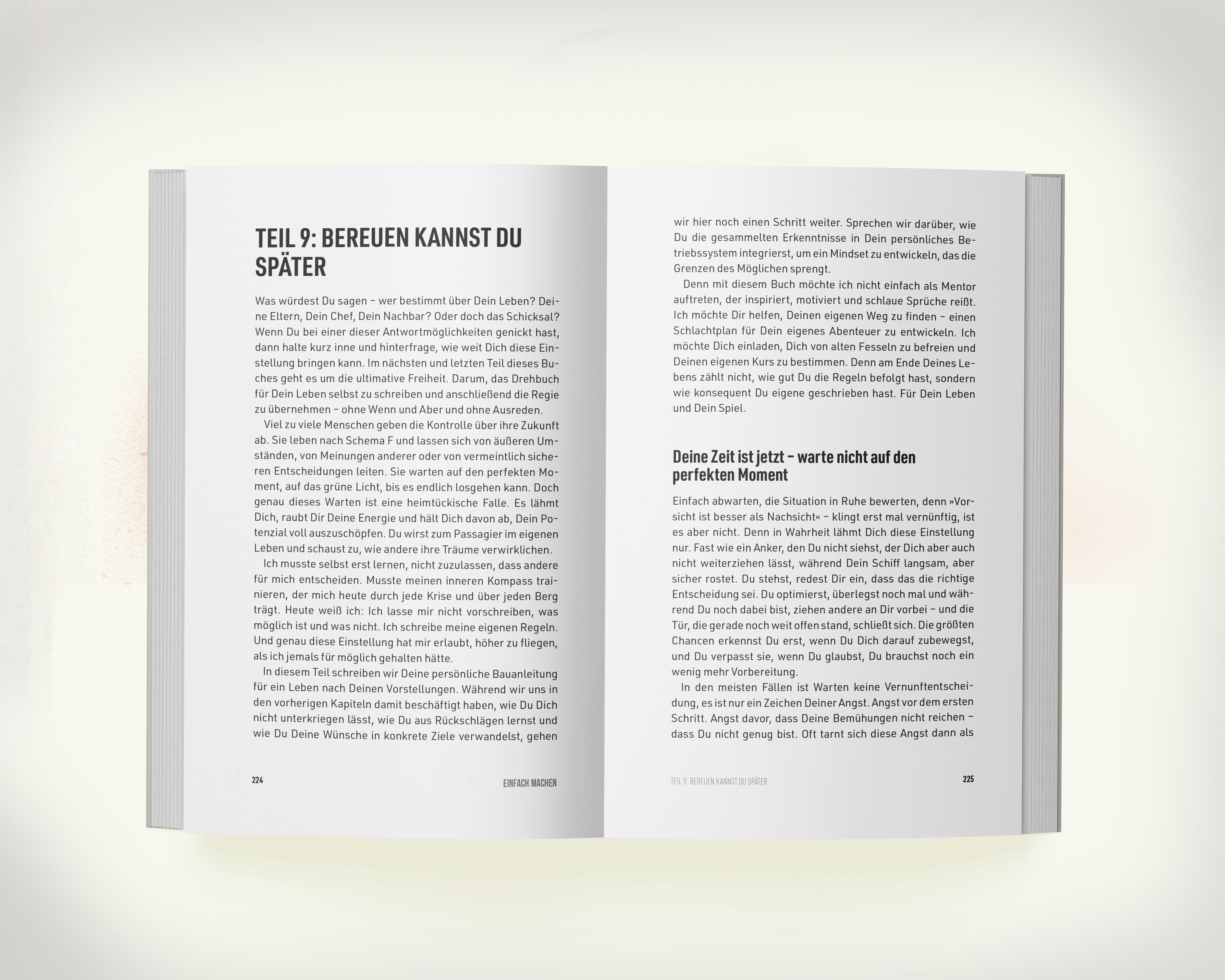 Beispielinhalt (Bild) Einfach machen