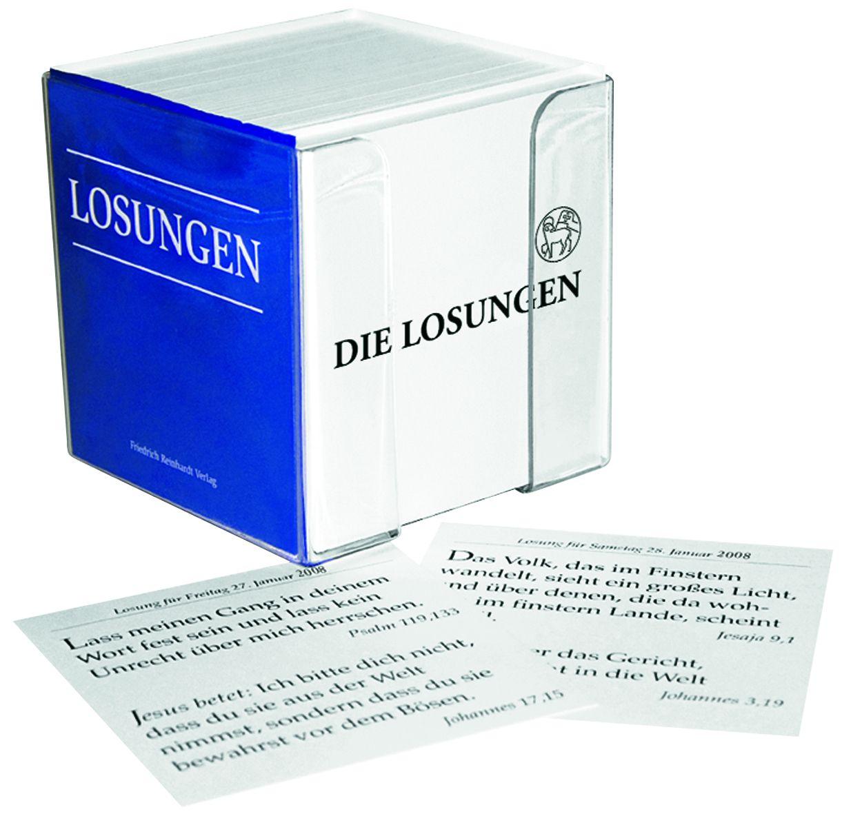 Vorderes Coverbild Losungen Deutschland 2027 / Losungs-Box 2027