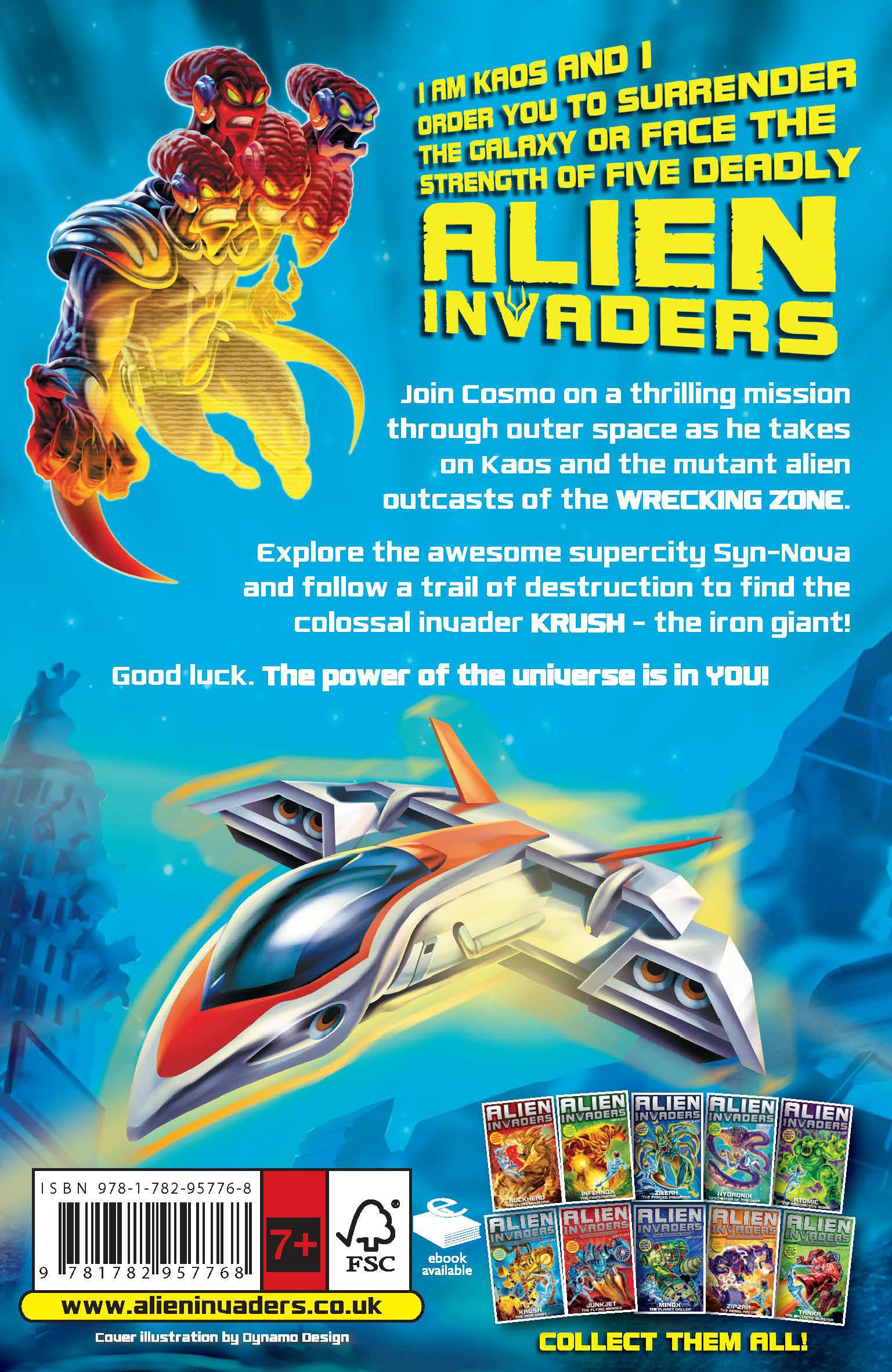 Rückseitencover Alien Invaders 6