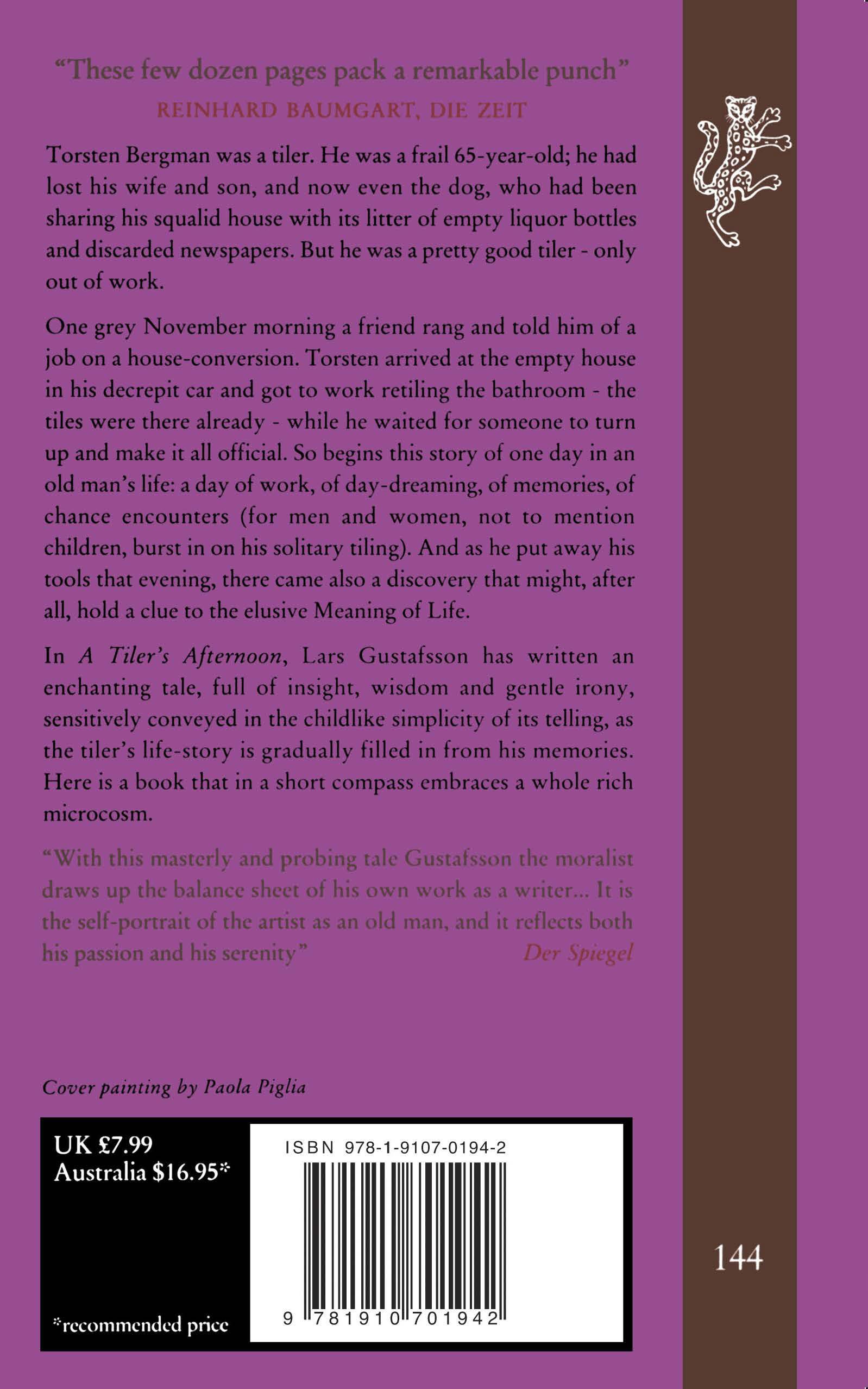 Rückseitencover A Tiler's Afternoon