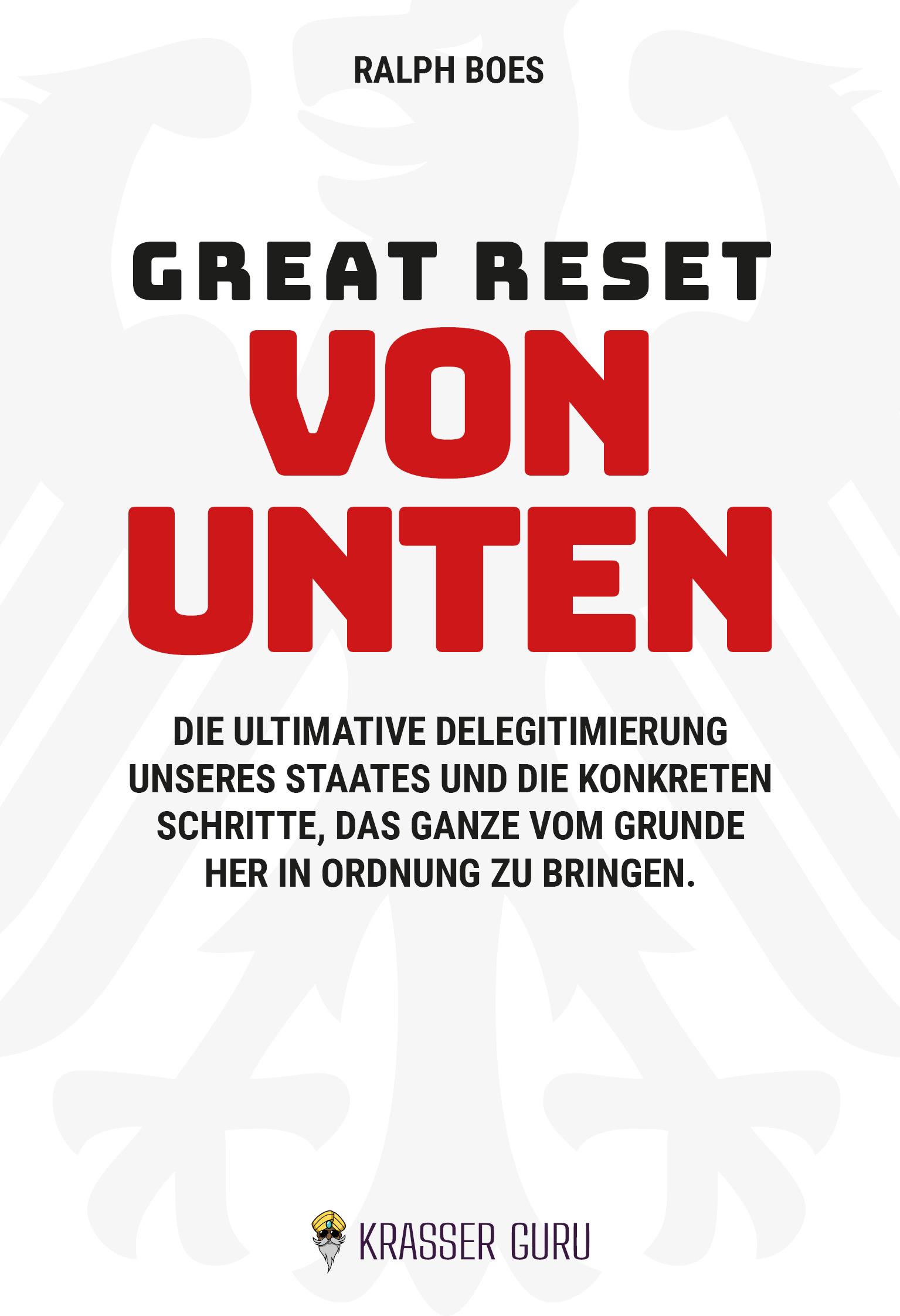Vorderes Coverbild Great Reset von unten