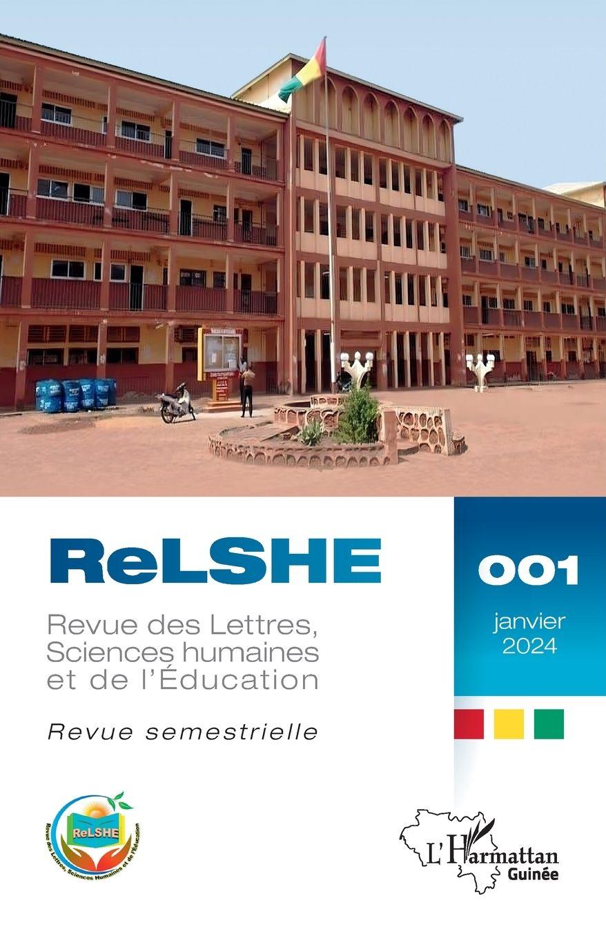Vorderes Coverbild Revue des Lettres, Sciences humaines et de l'Éducation N° 001, janvier 2024