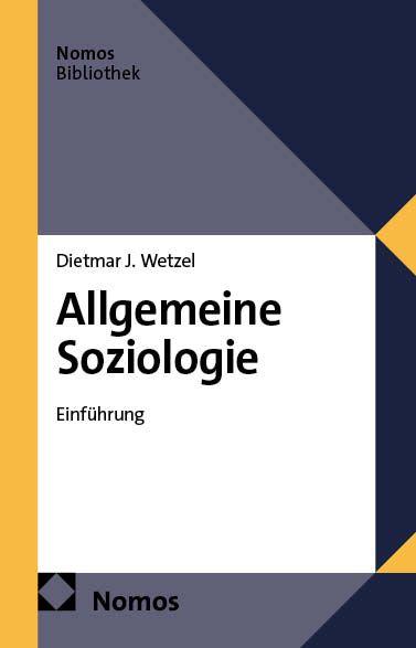 Vorderes Coverbild Allgemeine Soziologie