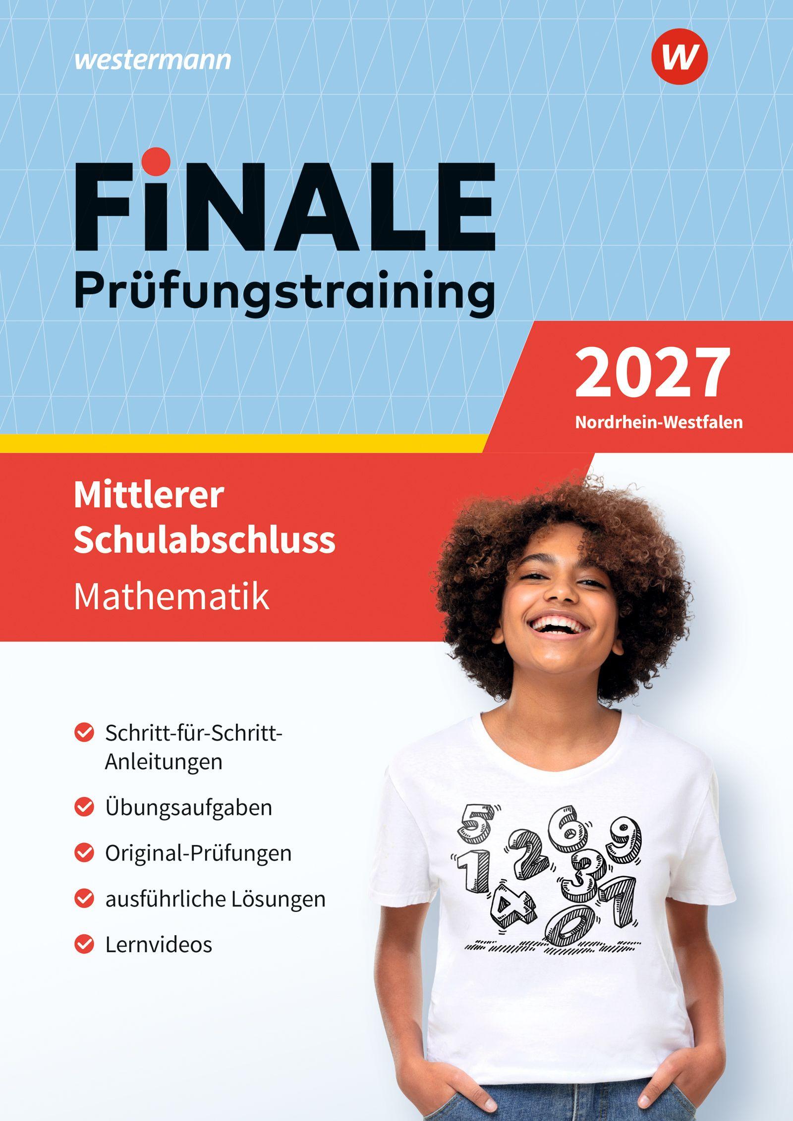 Vorderes Coverbild FiNALE - Prüfungstraining Mittlerer Schulabschluss Nordrhein-Westfalen