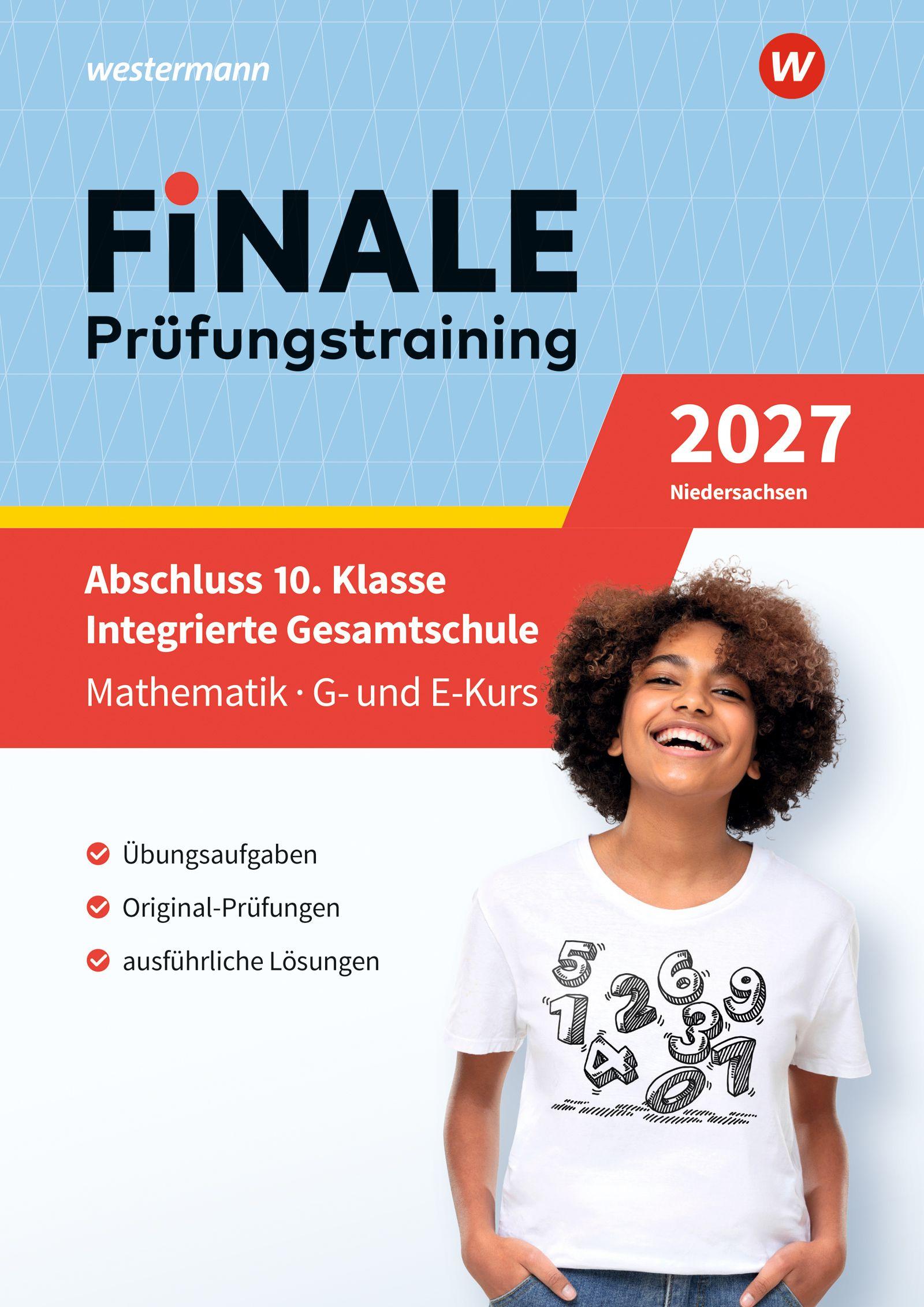 Vorderes Coverbild FiNALE Prüfungstraining Abschluss Integrierte Gesamtschule Niedersachsen