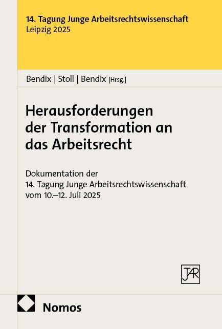 Vorderes Coverbild Herausforderungen der Transformation an das Arbeitsrecht