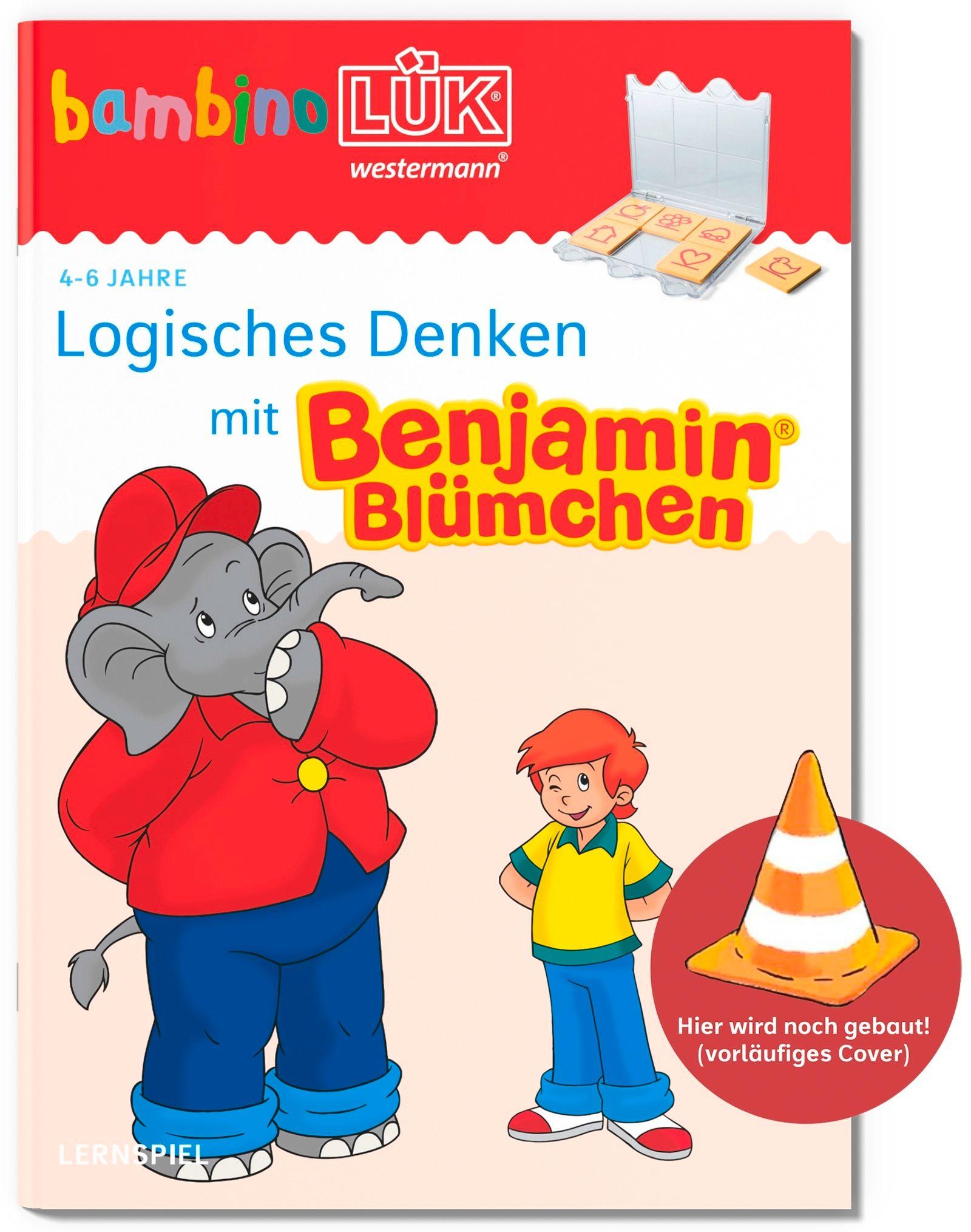 Vorderes Coverbild bambinoLÜK. 4/5/6 Jahre Logisches Denken mit Benjamin Blümchen