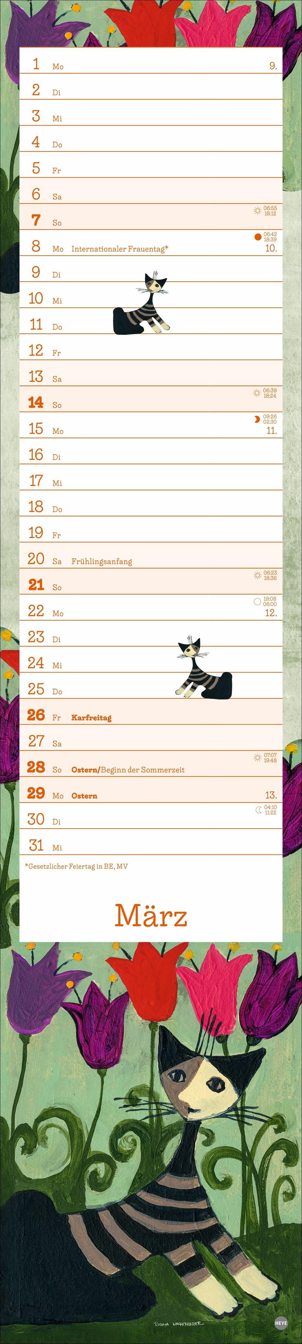 Beispielinhalt (Bild) Rosina Wachtmeister Langplaner 2027