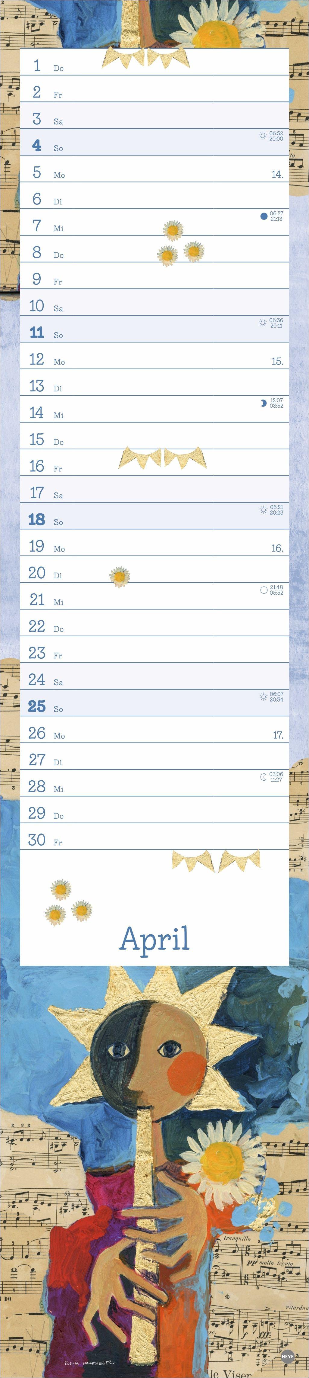 Beispielinhalt (Bild) Rosina Wachtmeister Langplaner 2027