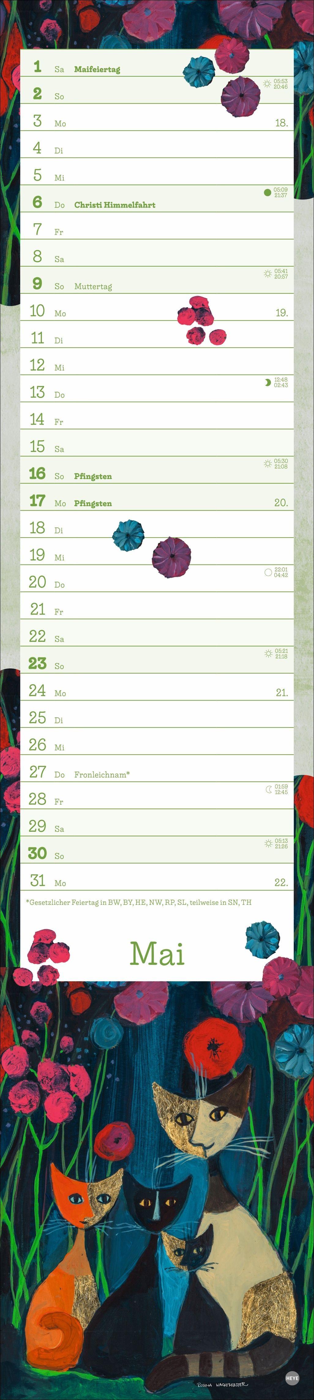 Beispielinhalt (Bild) Rosina Wachtmeister Langplaner 2027