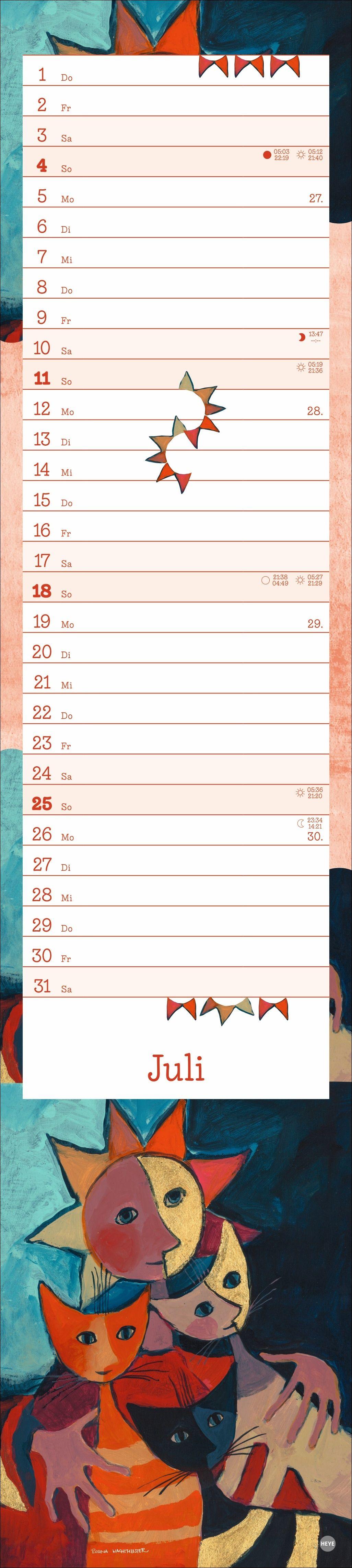 Beispielinhalt (Bild) Rosina Wachtmeister Langplaner 2027