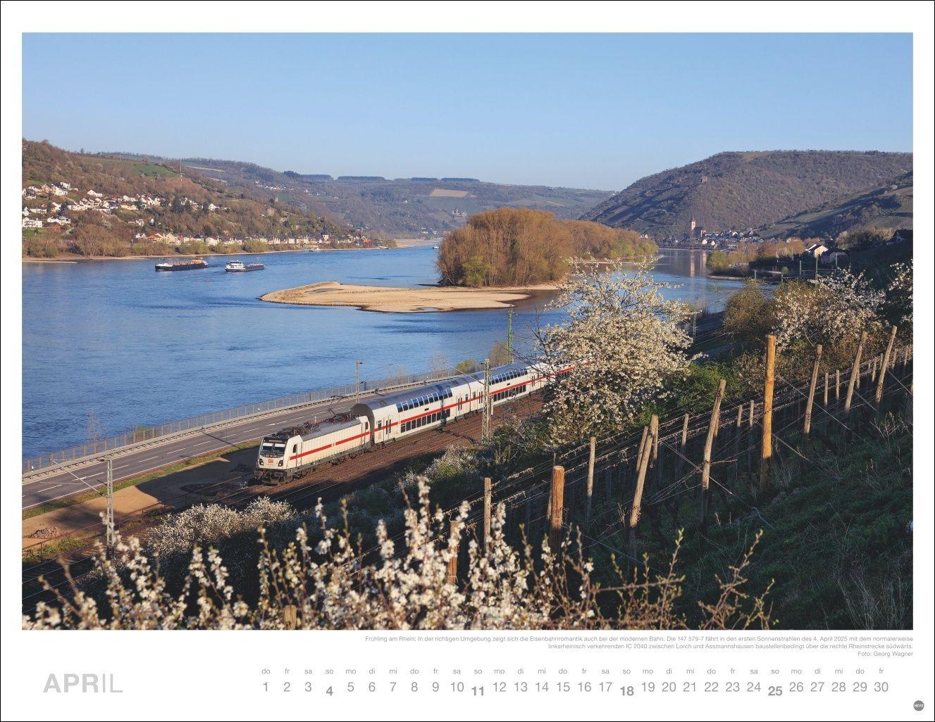 Beispielinhalt (Bild) Eisenbahn-Romantik Posterkalender 2027