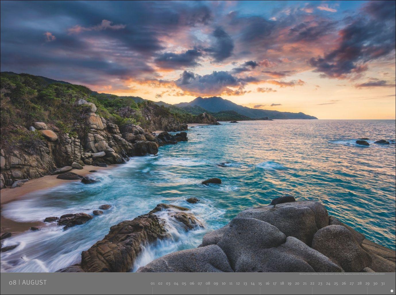 Beispielinhalt (Bild) Südamerika - Edition Alexander von Humboldt Kalender 2027