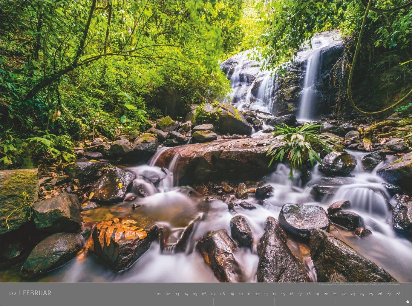 Beispielinhalt (Bild) Südamerika - Edition Alexander von Humboldt Kalender 2027