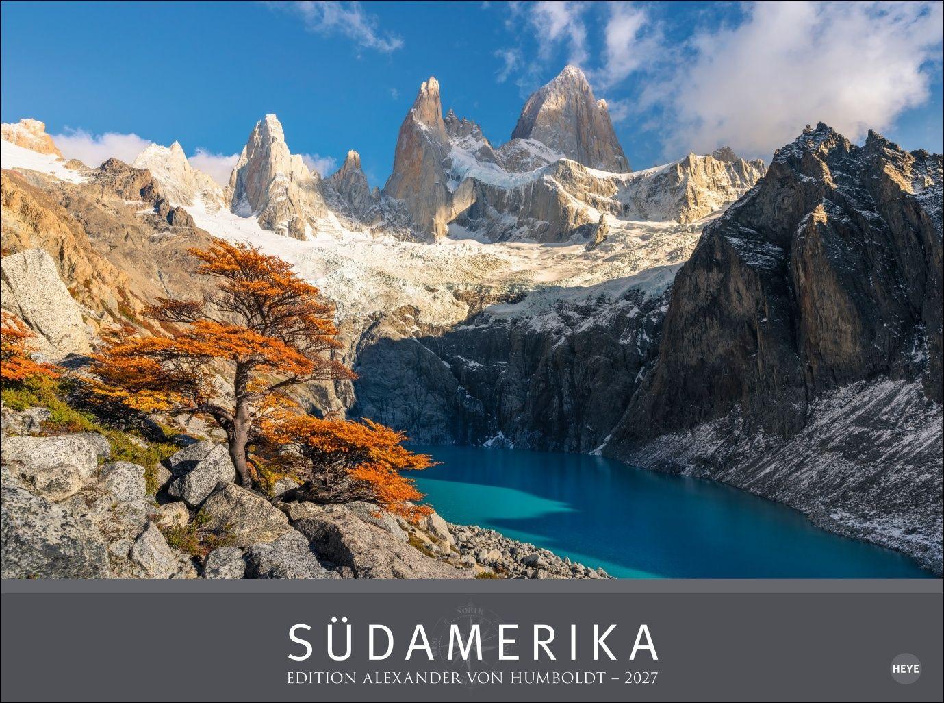 Vorderes Coverbild Südamerika - Edition Alexander von Humboldt Kalender 2027
