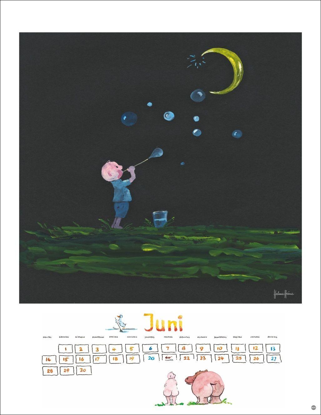 Beispielinhalt (Bild) Helme Heine: Edition Kalender 2027