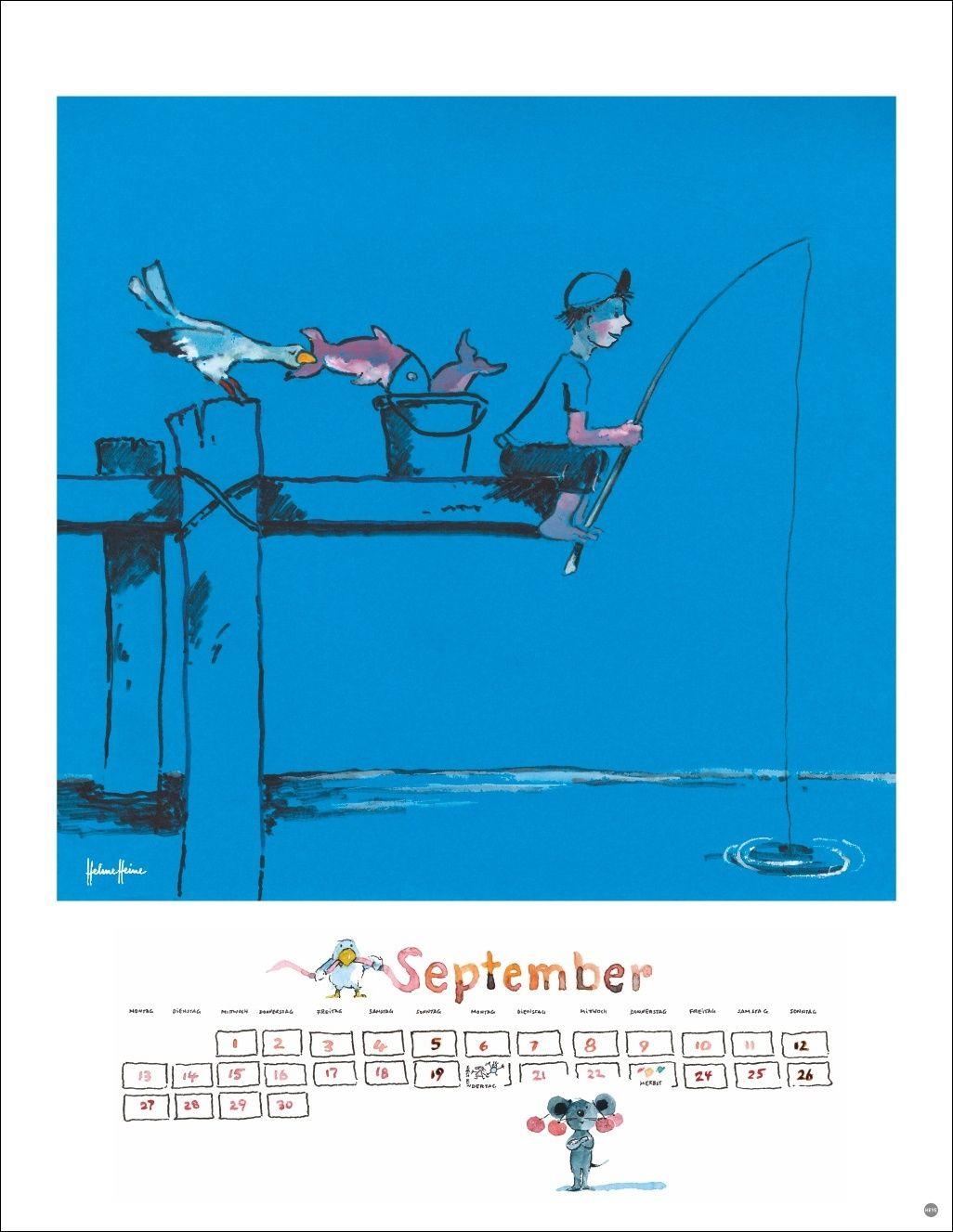 Beispielinhalt (Bild) Helme Heine: Edition Kalender 2027