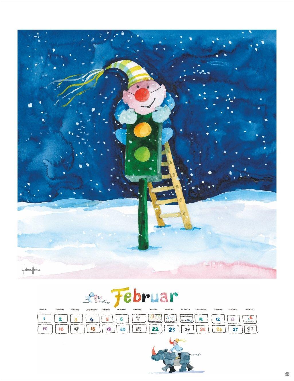 Beispielinhalt (Bild) Helme Heine: Edition Kalender 2027