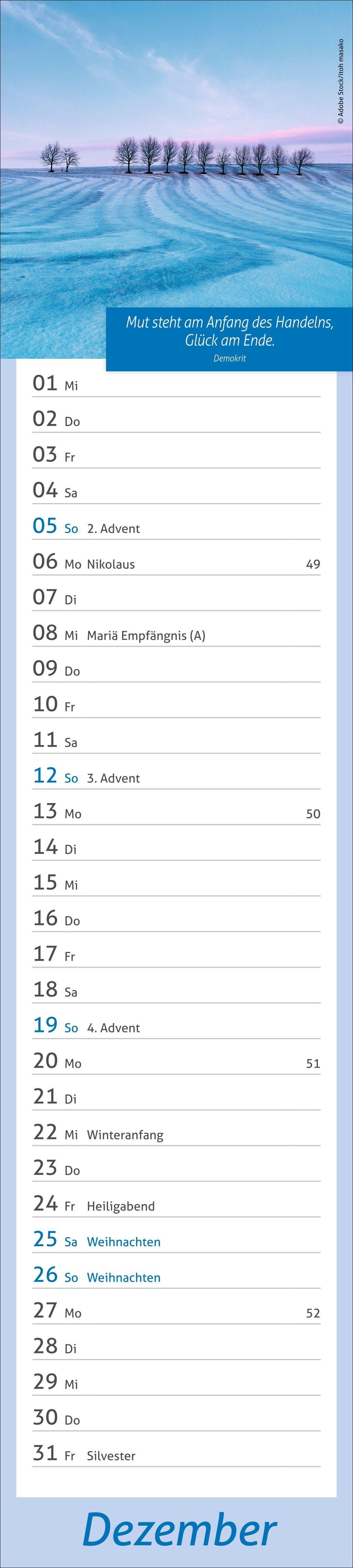 Beispielinhalt (Bild) times&more Tage voller Glück Langplaner 2027