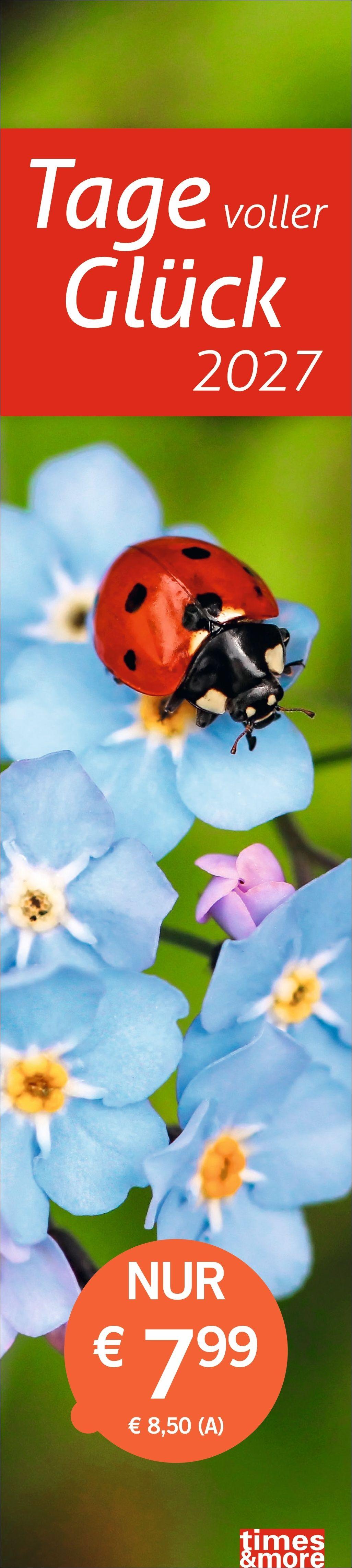 Vorderes Coverbild times&more Tage voller Glück Langplaner 2027