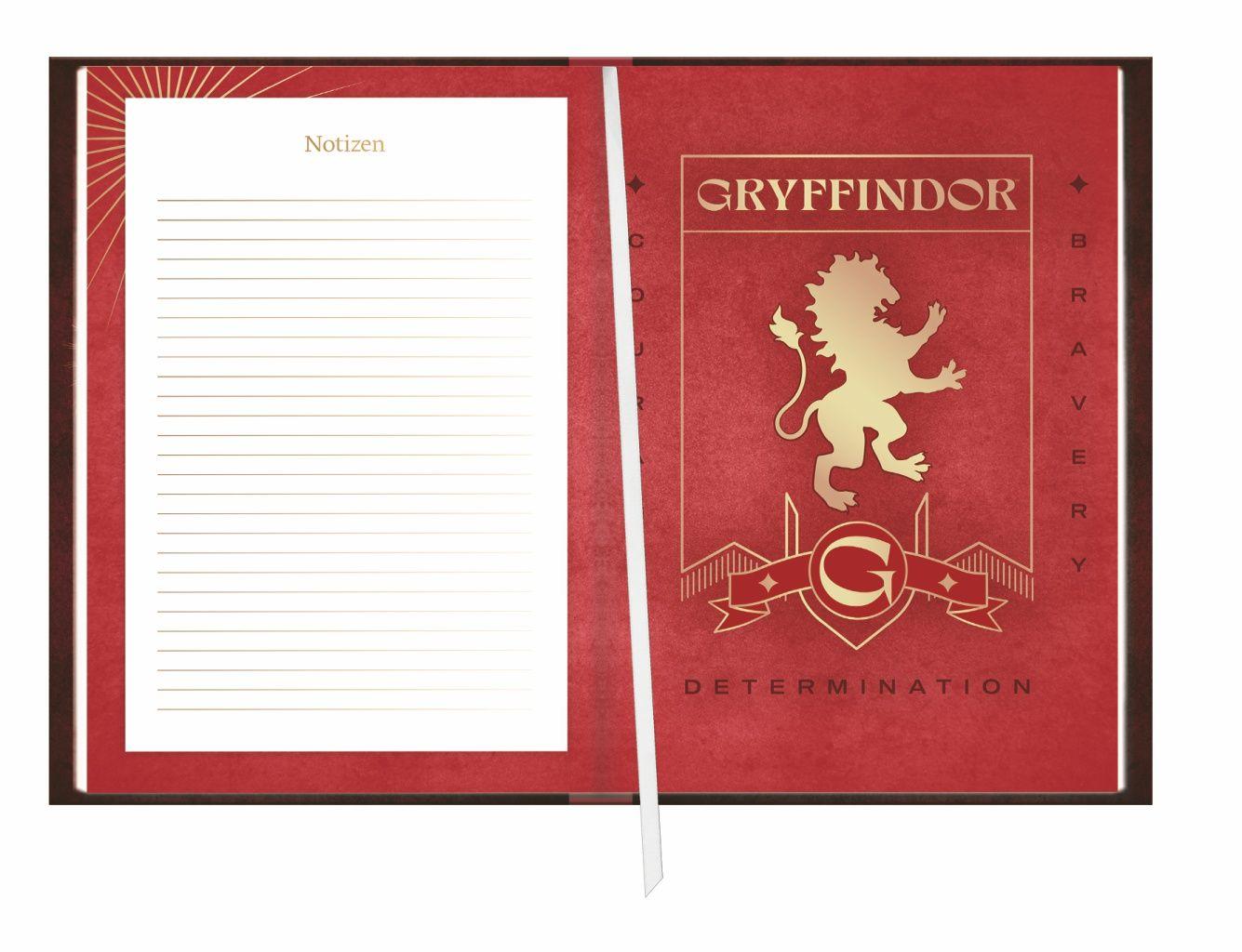 Beispielinhalt (Bild) Harry Potter 17-Monats-Kalenderbuch A5 2027 - 17 Monate. Von August 2026 bis Dezember 2027