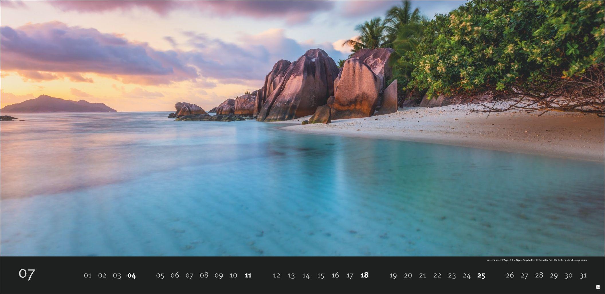 Beispielinhalt (Bild) Magic Moments Panoramakalender 2027