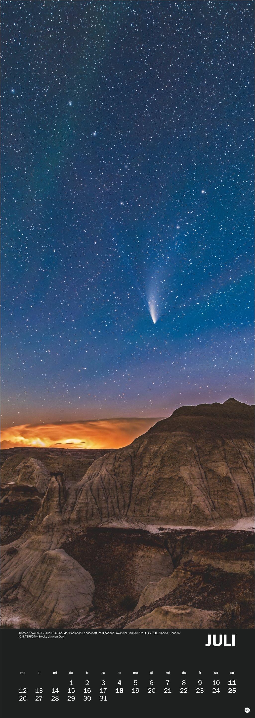 Beispielinhalt (Bild) Naturgewalten Vertical Kalender 2027