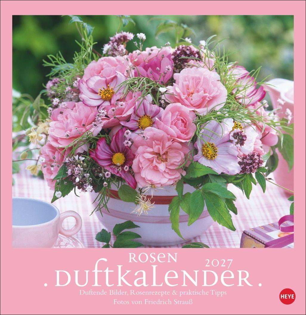 Vorderes Coverbild Rosenduftkalender 2027