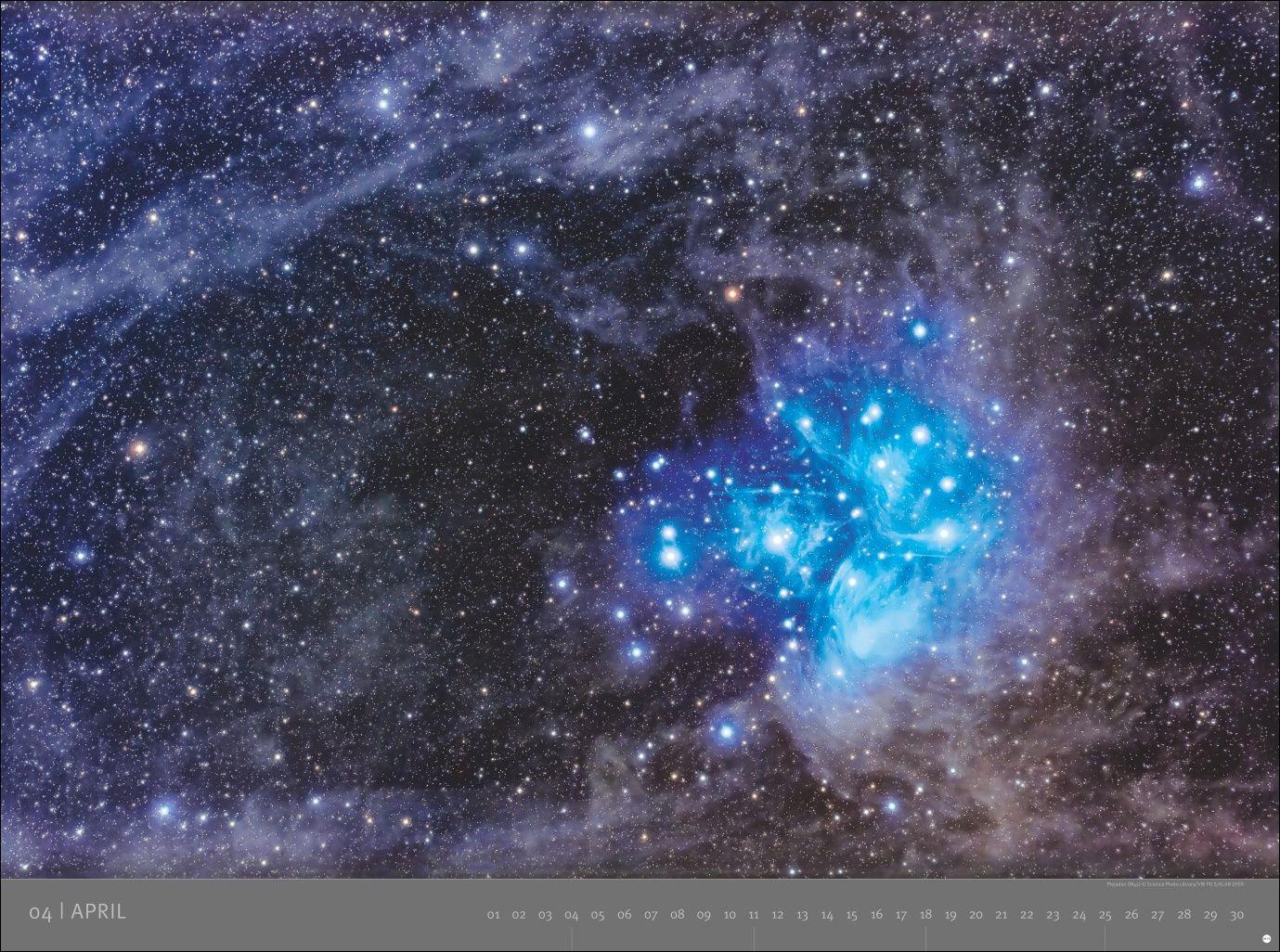 Beispielinhalt (Bild) Kosmos - Edition Alexander von Humboldt Kalender 2027