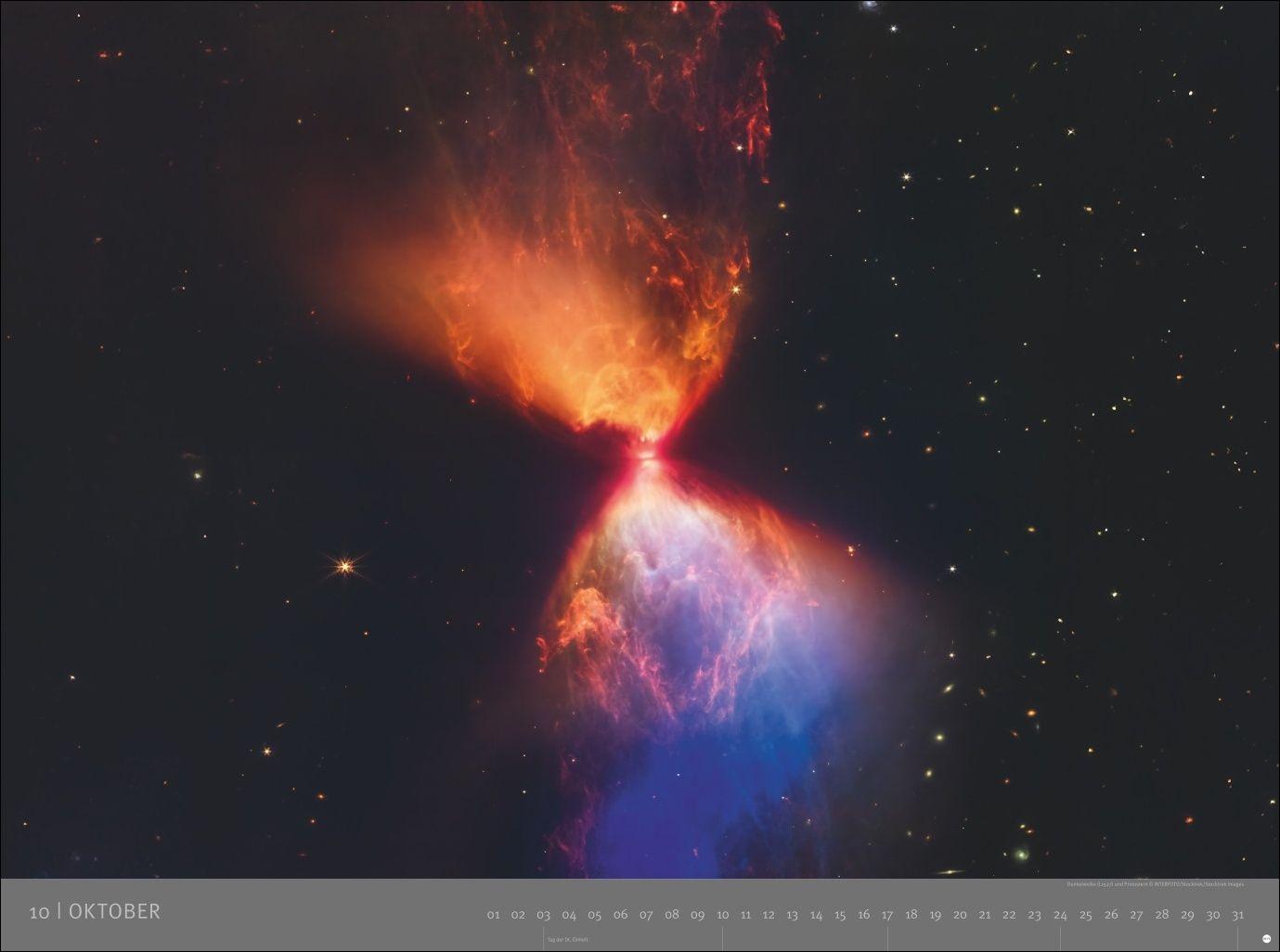 Beispielinhalt (Bild) Kosmos - Edition Alexander von Humboldt Kalender 2027