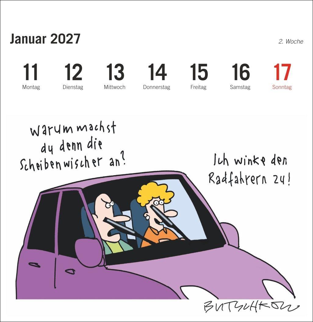 Beispielinhalt (Bild) Peter Butschkow: Fahrrad unser Premium-Postkartenkalender 2027