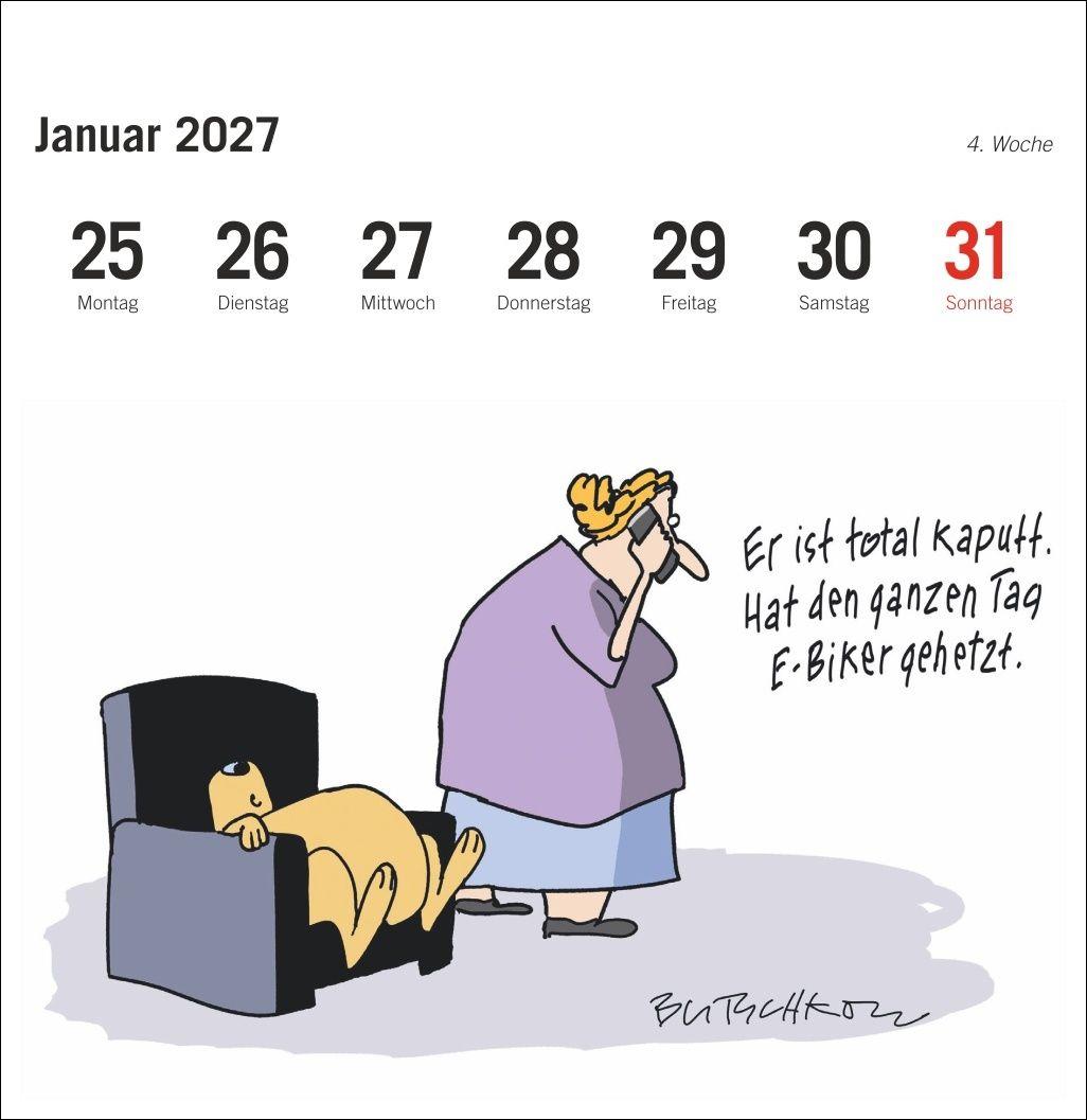 Beispielinhalt (Bild) Peter Butschkow: Fahrrad unser Premium-Postkartenkalender 2027