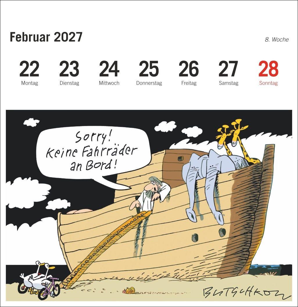 Beispielinhalt (Bild) Peter Butschkow: Fahrrad unser Premium-Postkartenkalender 2027