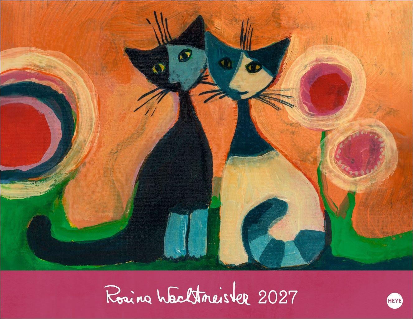 Vorderes Coverbild Rosina Wachtmeister Posterkalender 2027