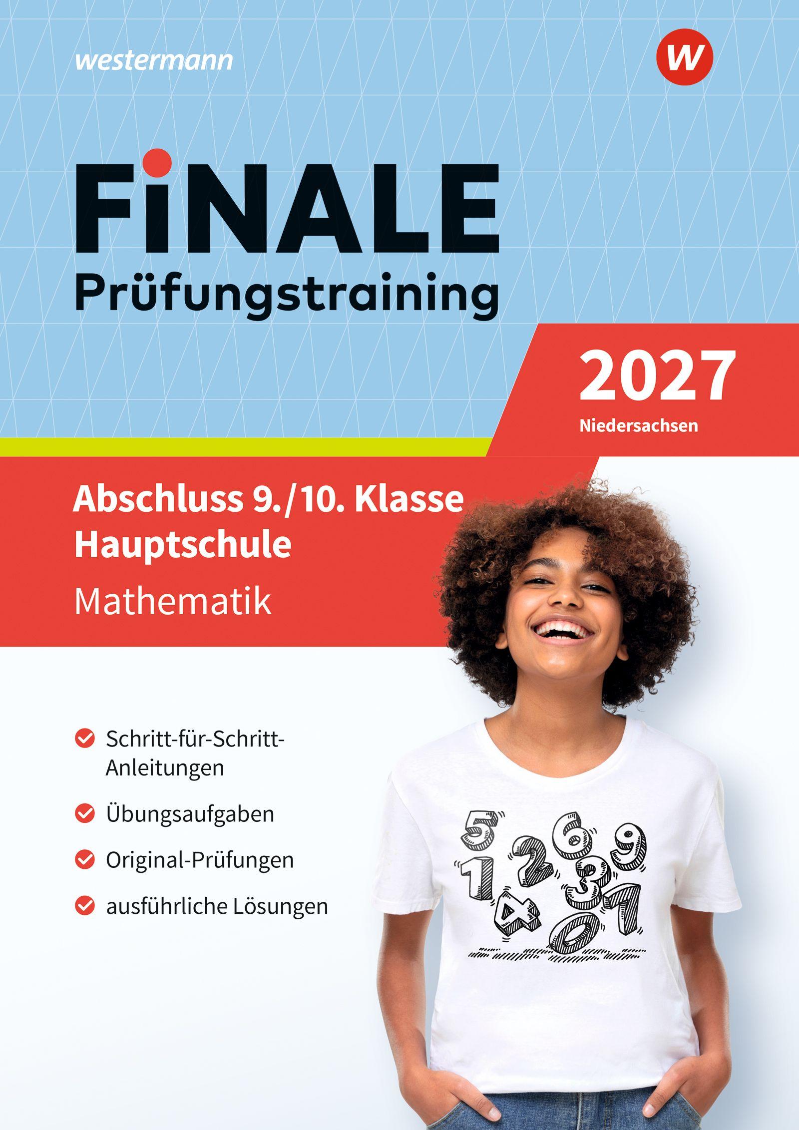 Vorderes Coverbild FiNALE Prüfungstraining Abschluss 9./10. Klasse Hauptschule Niedersachsen