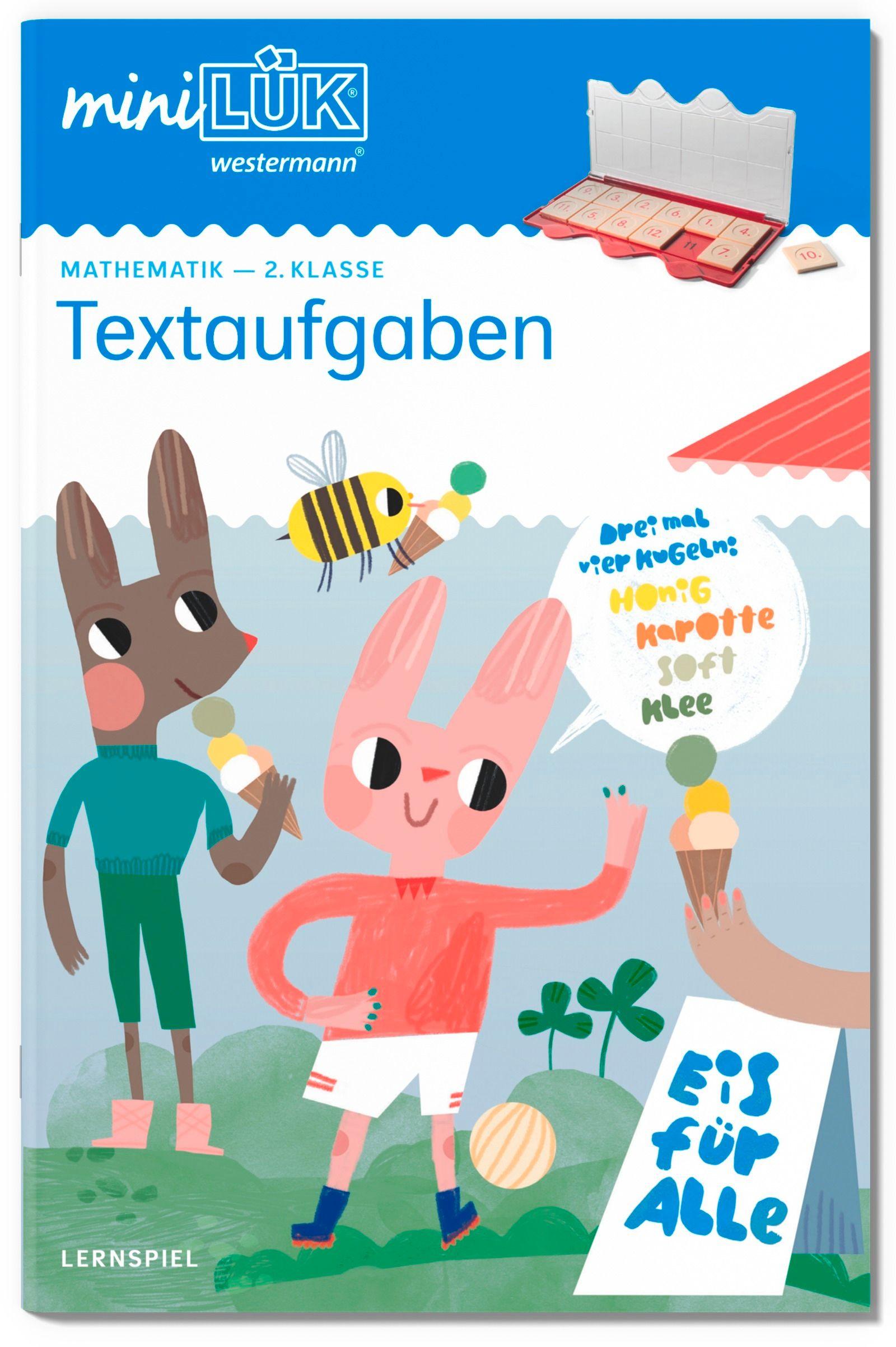 Vorderes Coverbild miniLÜK. 2./3. Klasse - Mathematik Textaufgaben
