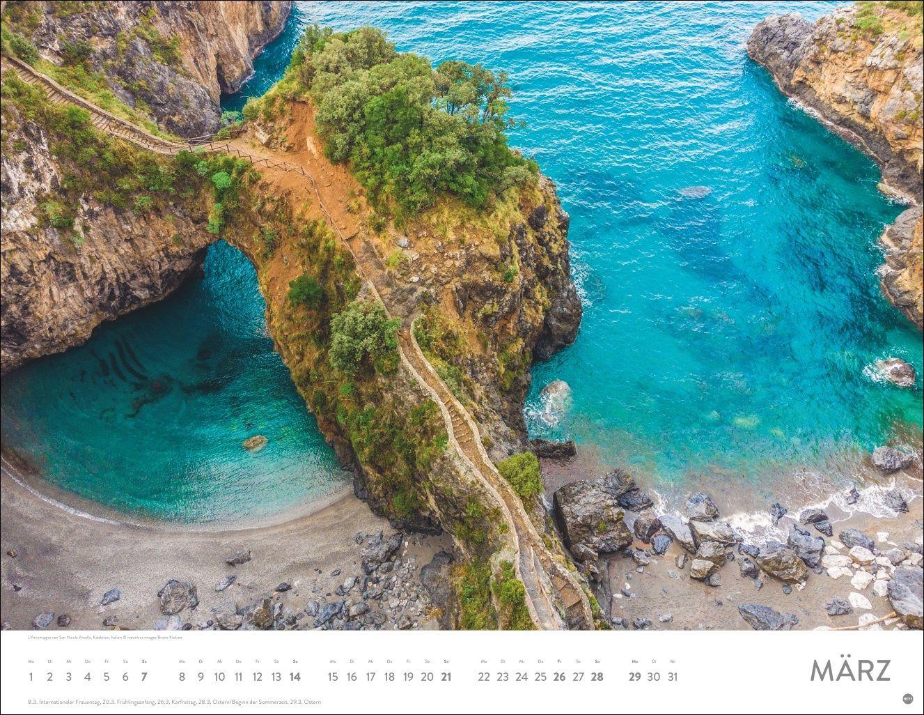 Beispielinhalt (Bild) Auf Traumpfaden Posterkalender 2027